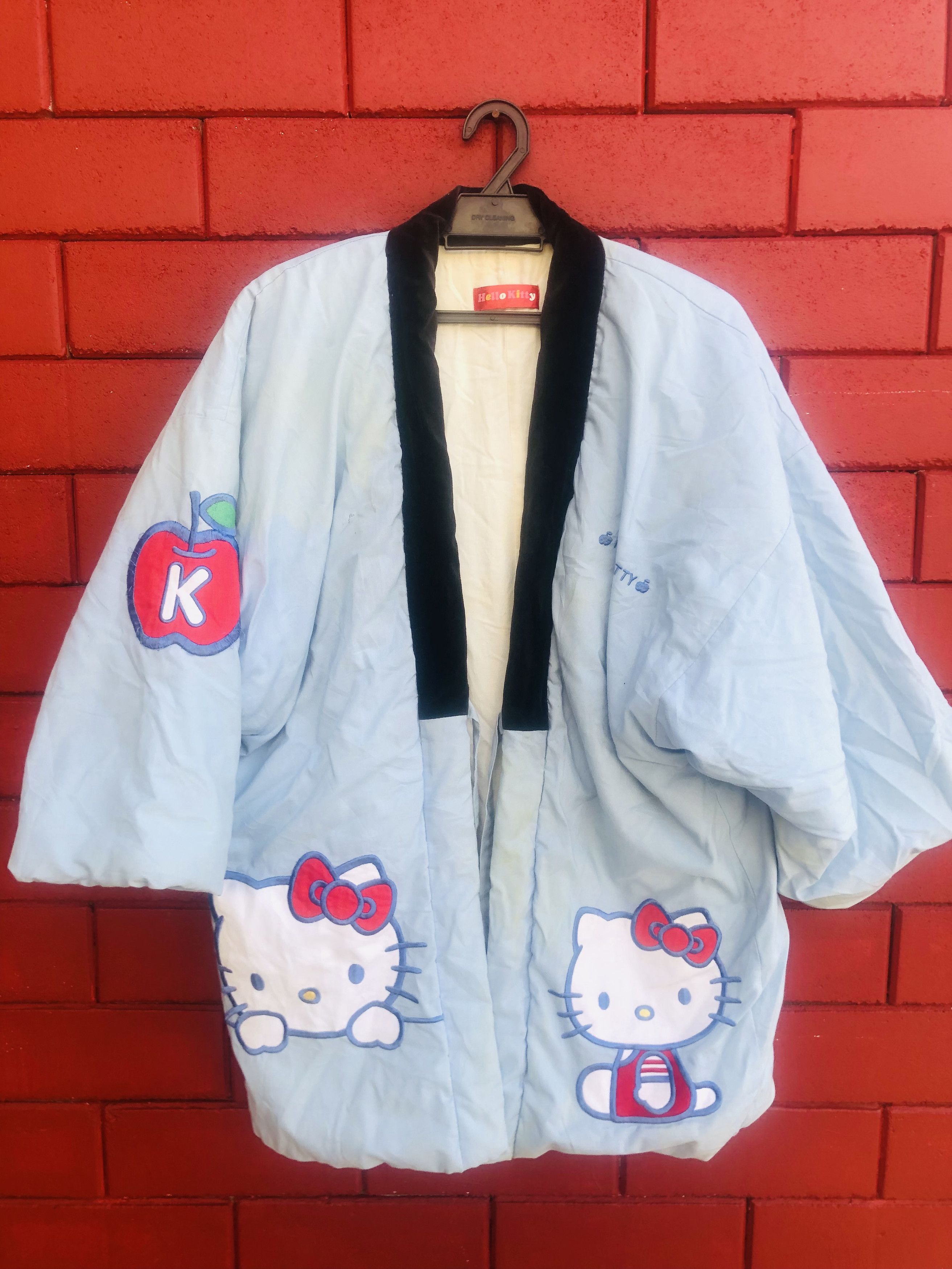 Japanese Brand Vintage Hello Kitty Japanese Designer Fashion Style Kimono Size US XL / EU 56 / 4 - 1 Thumbnail