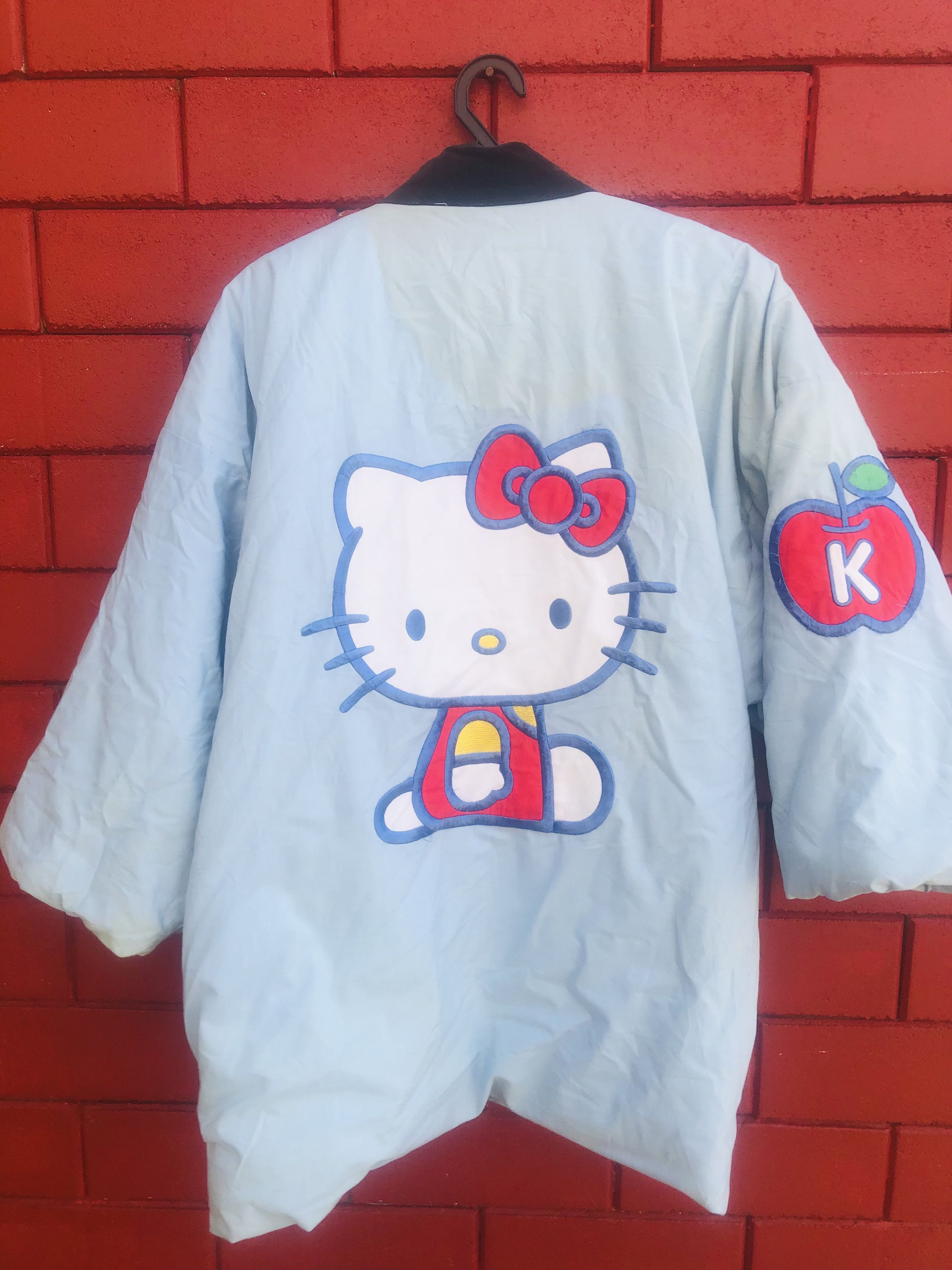 Japanese Brand Vintage Hello Kitty Japanese Designer Fashion Style Kimono Size US XL / EU 56 / 4 - 2 Thumbnail