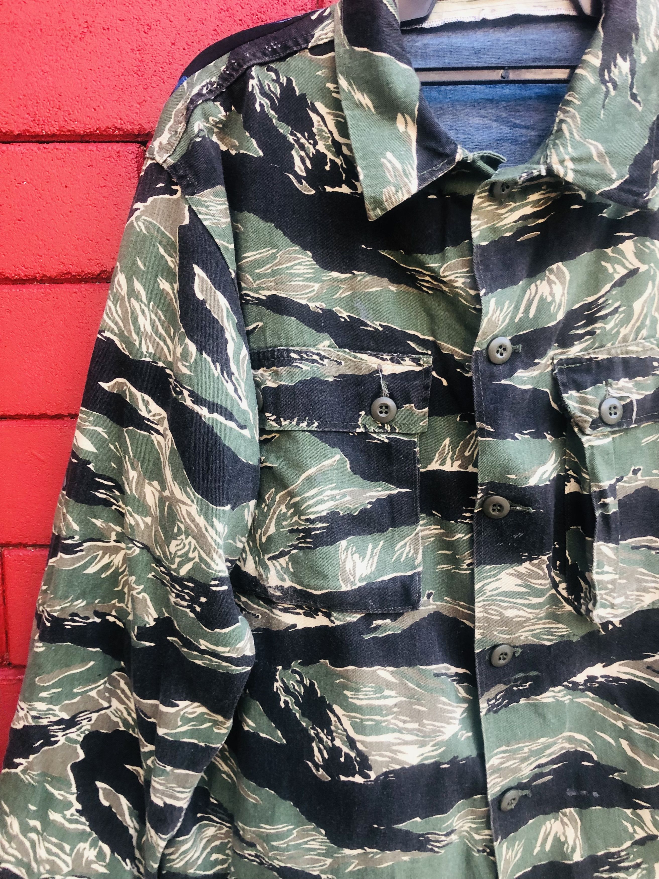Japanese Brand × Vintage Vintage General Tiger Stripes Military Designer Fashion Size US XL / EU 56 / 4 - 4 Thumbnail