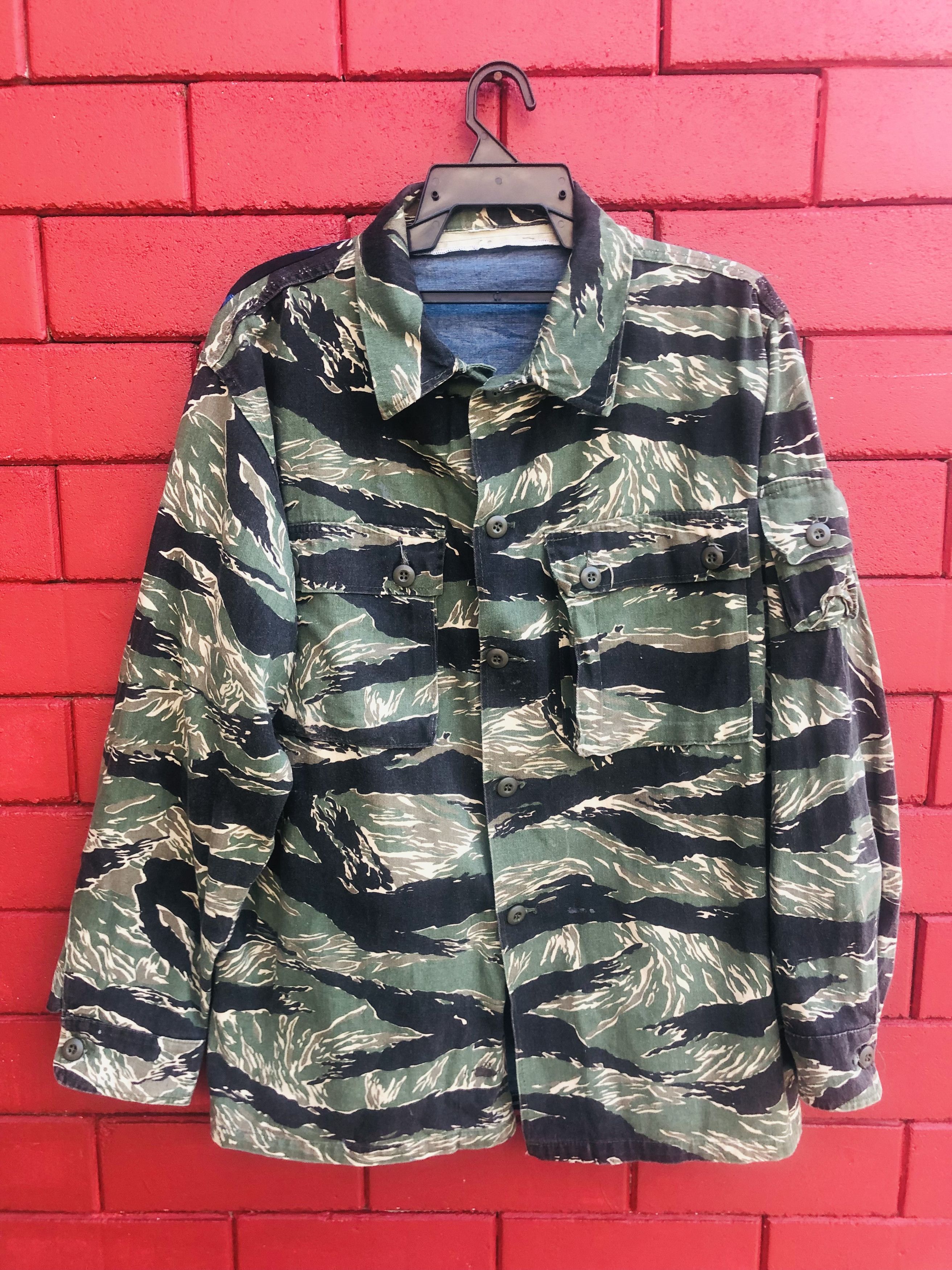 Japanese Brand × Vintage Vintage General Tiger Stripes Military Designer Fashion Size US XL / EU 56 / 4 - 2 Thumbnail