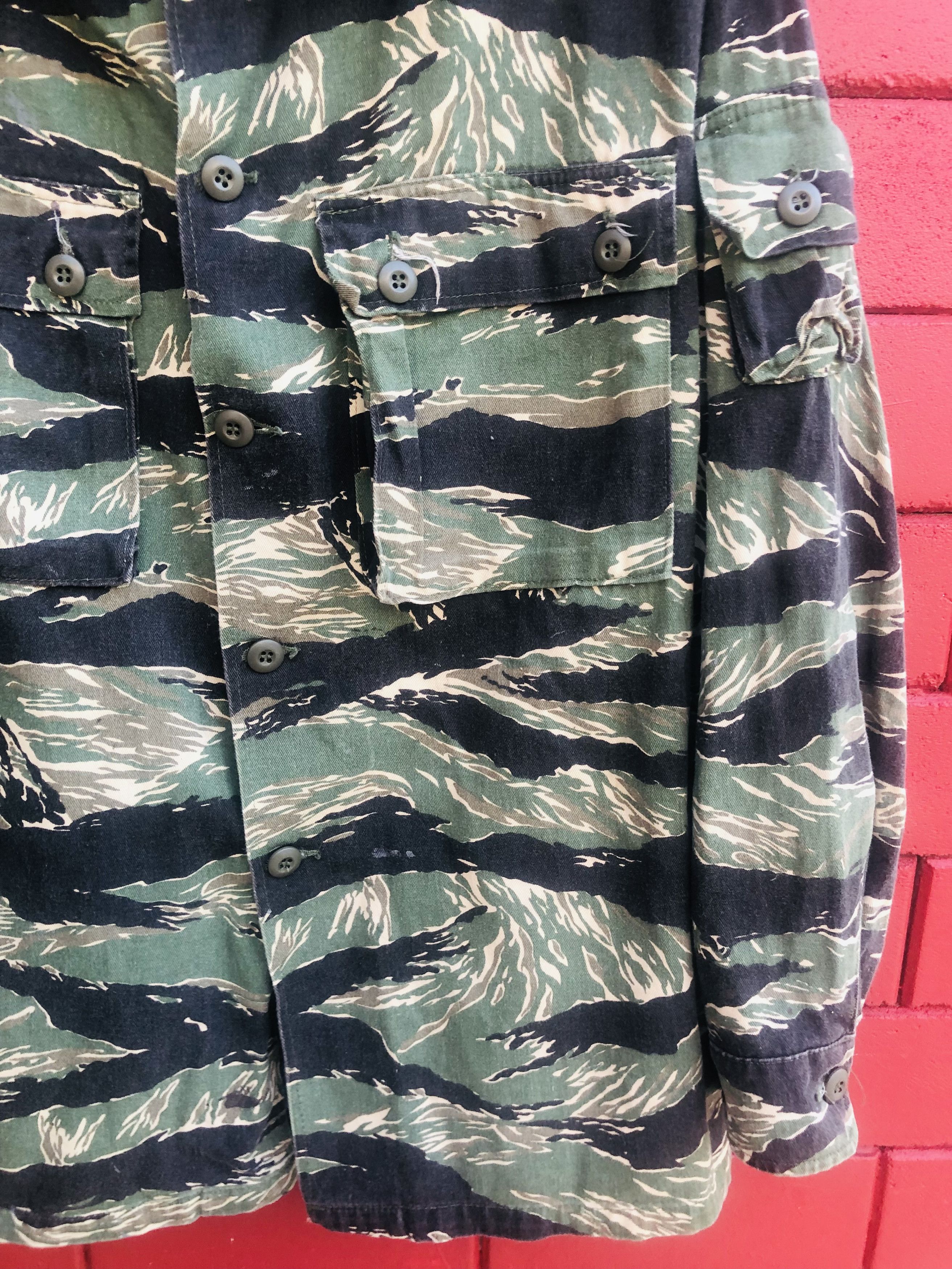 Japanese Brand × Vintage Vintage General Tiger Stripes Military Designer Fashion Size US XL / EU 56 / 4 - 3 Thumbnail