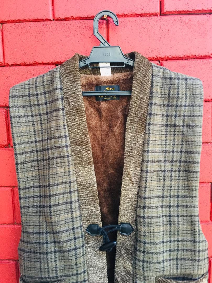 Japanese Brand × Vintage Vintage Japanese Designer Vest Travis Scott Fashion Style Size US L / EU 52-54 / 3 - 4 Thumbnail