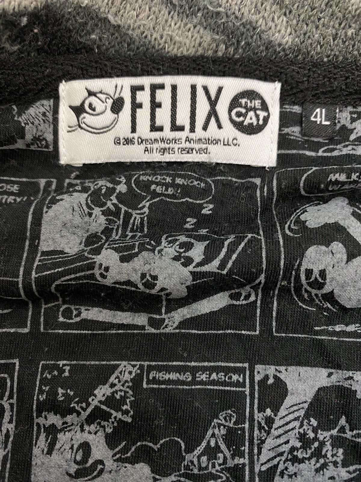 Cartoon Network Felix The Cat Knitwear Sweater Size US L / EU 52-54 / 3 - 4 Thumbnail