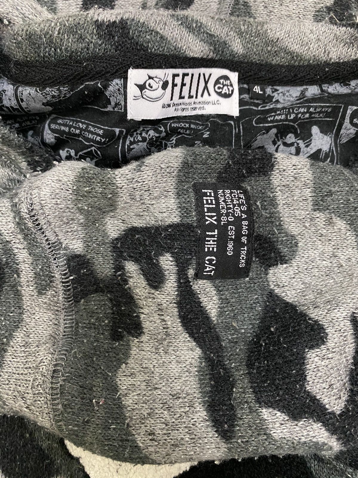 Cartoon Network Felix The Cat Knitwear Sweater Size US L / EU 52-54 / 3 - 5 Thumbnail