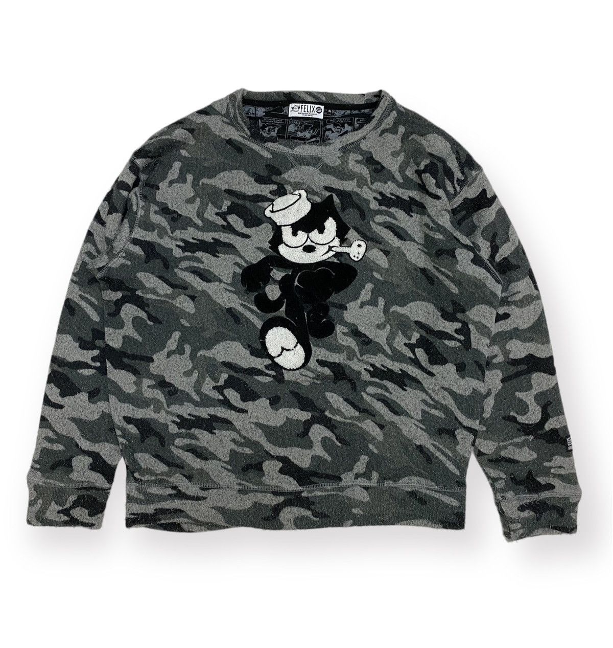Cartoon Network Felix The Cat Knitwear Sweater Size US L / EU 52-54 / 3 - 1 Thumbnail