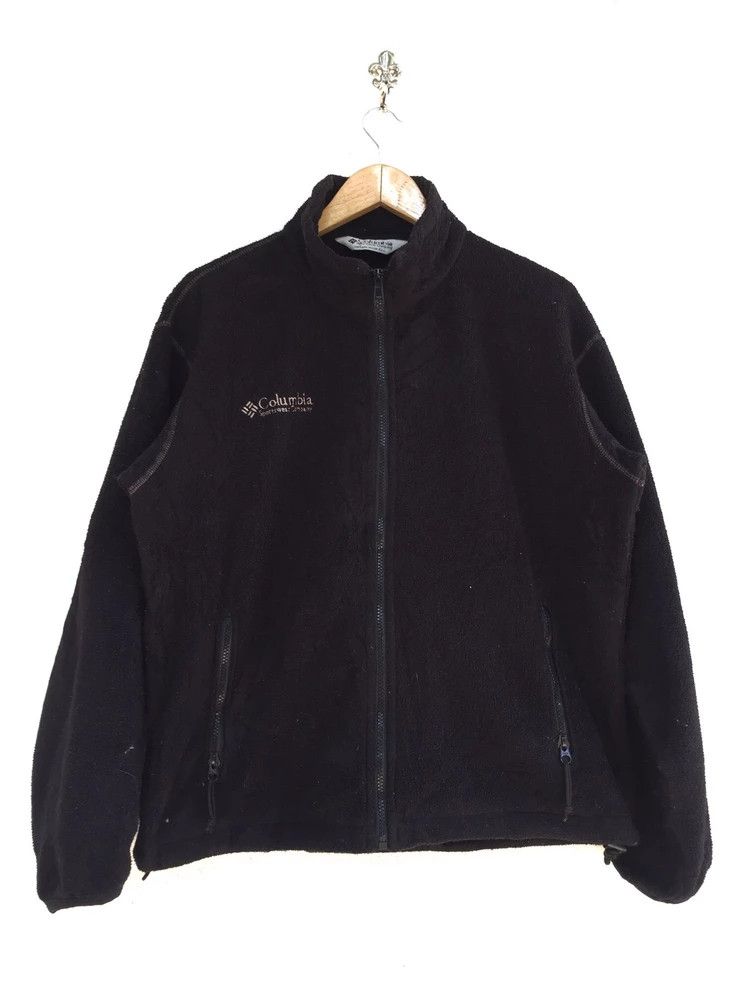 COLUMBIA FLEECE MADE IN USA SWEATER