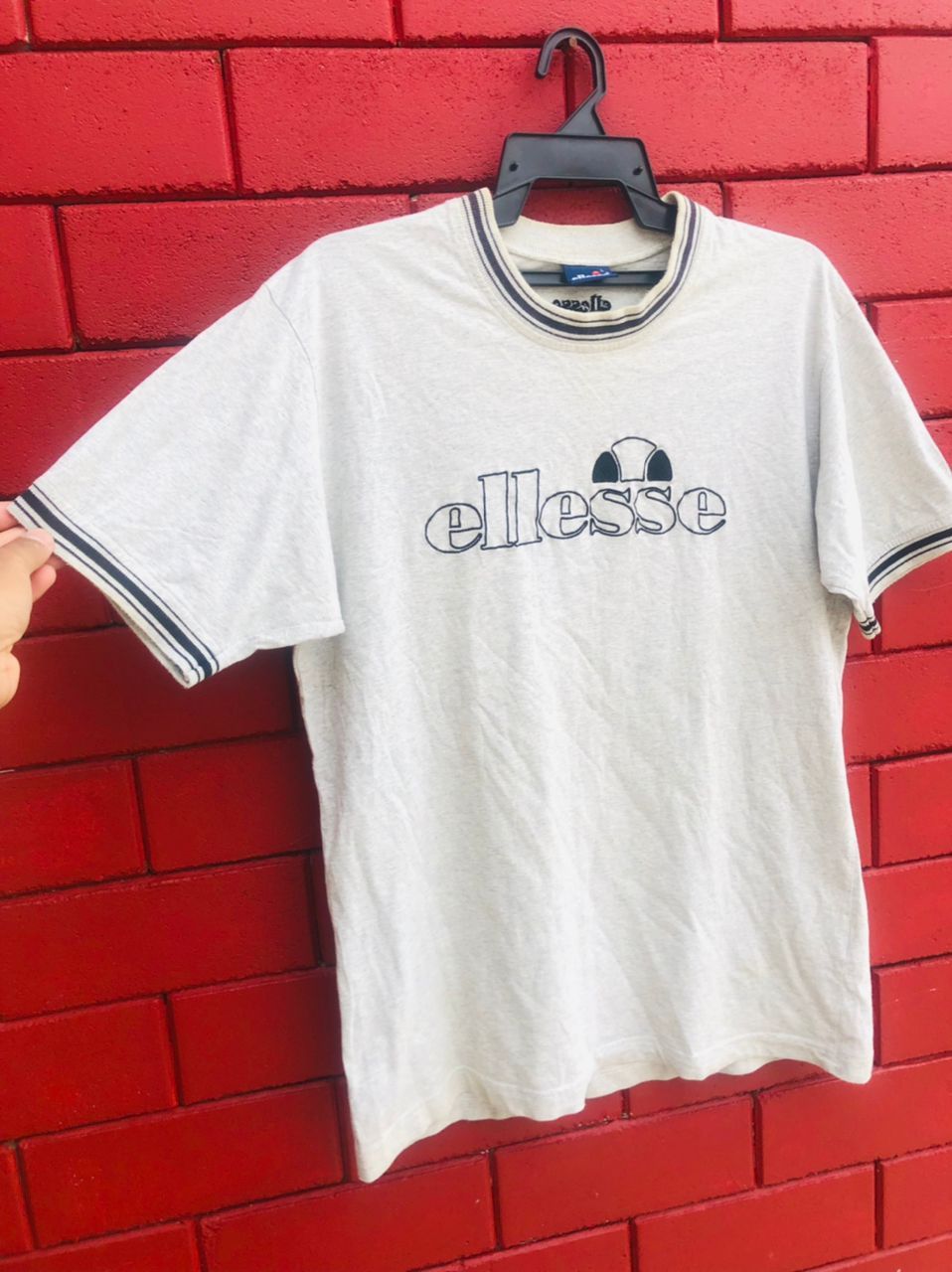 Ellesse × Japanese Brand × Vintage Vintage Ellesse Ringer Japanese Fashion Style Shirt Size US M / EU 48-50 / 2 - 4 Thumbnail