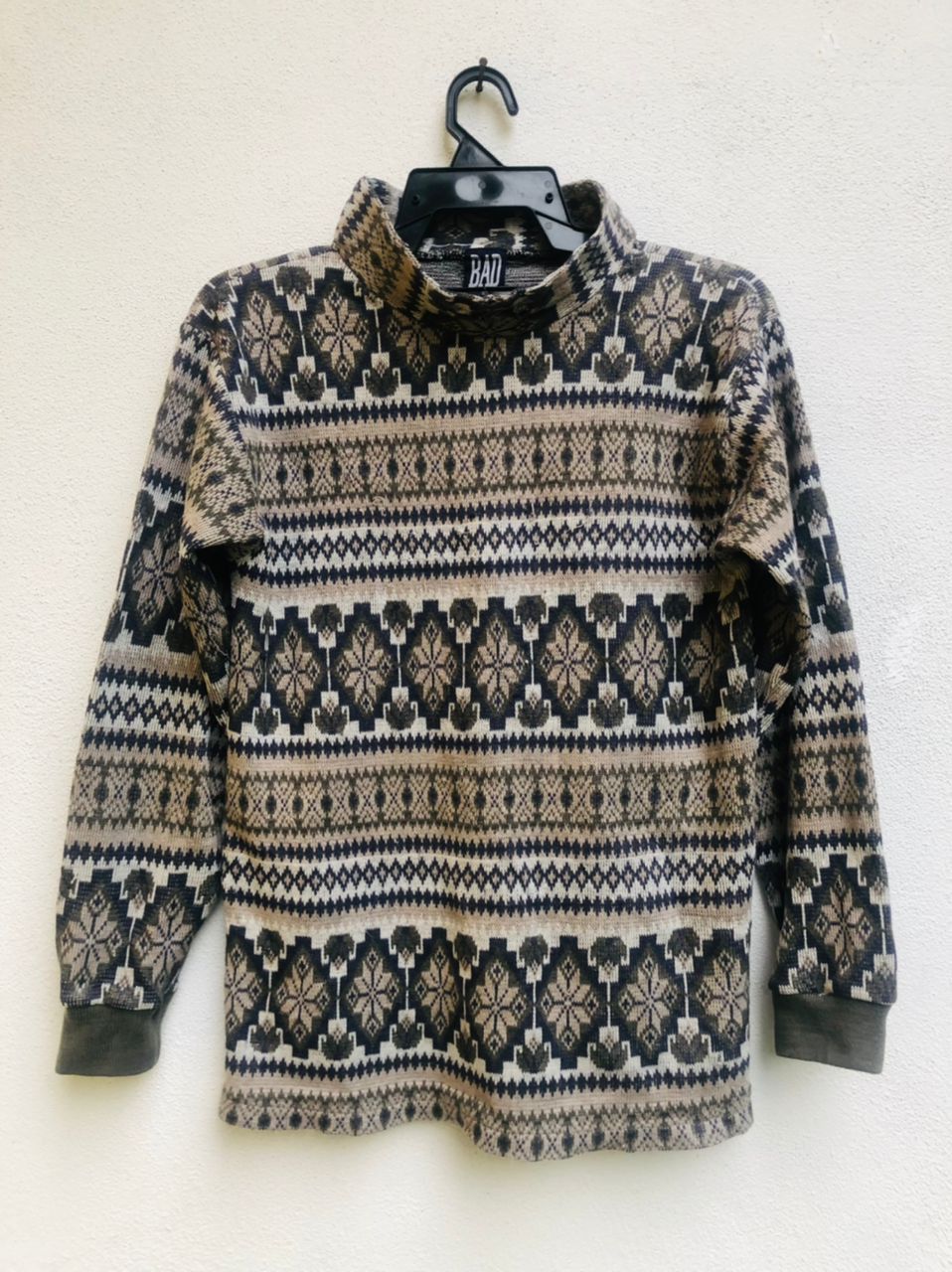 Japanese Brand Vintage Bad Box Designer Fashion Style Knitwear Pullover Size US M / EU 48-50 / 2 - 1 Thumbnail