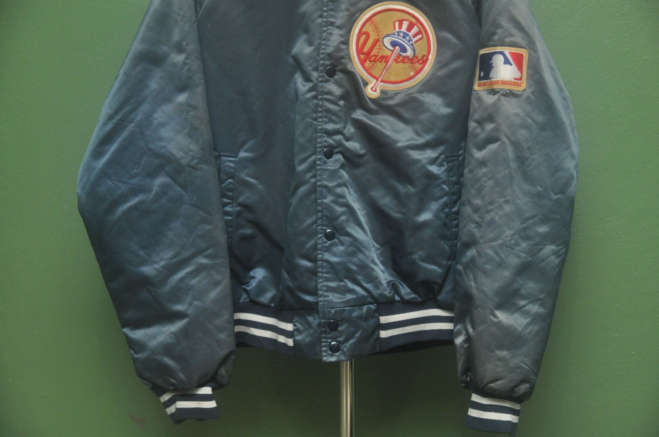 New York Yankees Vintage Yankees League Baseball Fashion Style Size US L / EU 52-54 / 3 - 10 Thumbnail