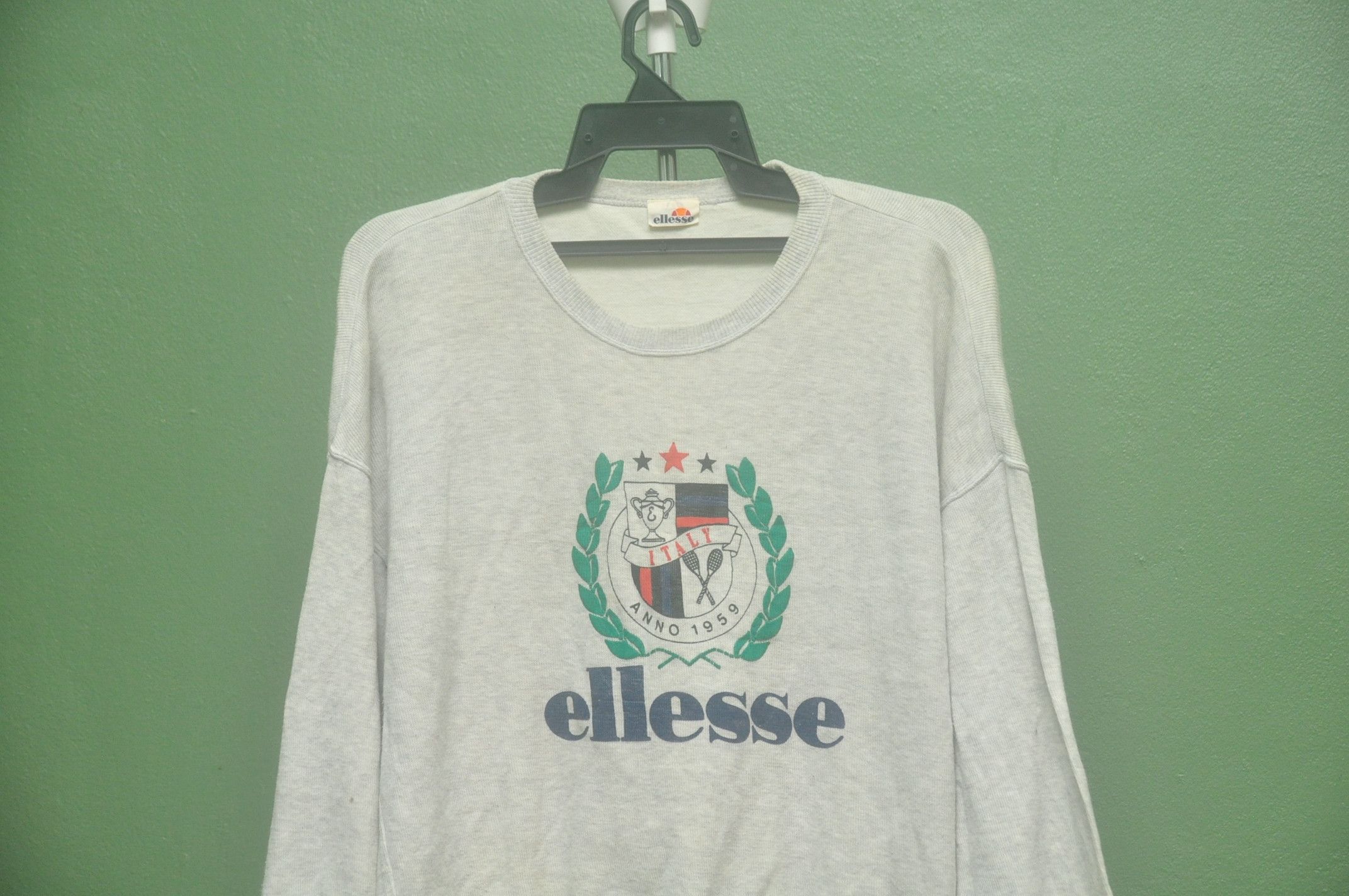 Ellesse × Japanese Brand × Vintage Vintage Ellesse Sweatshirt Travis Scott Fashion Style Size US L / EU 52-54 / 3 - 3 Thumbnail