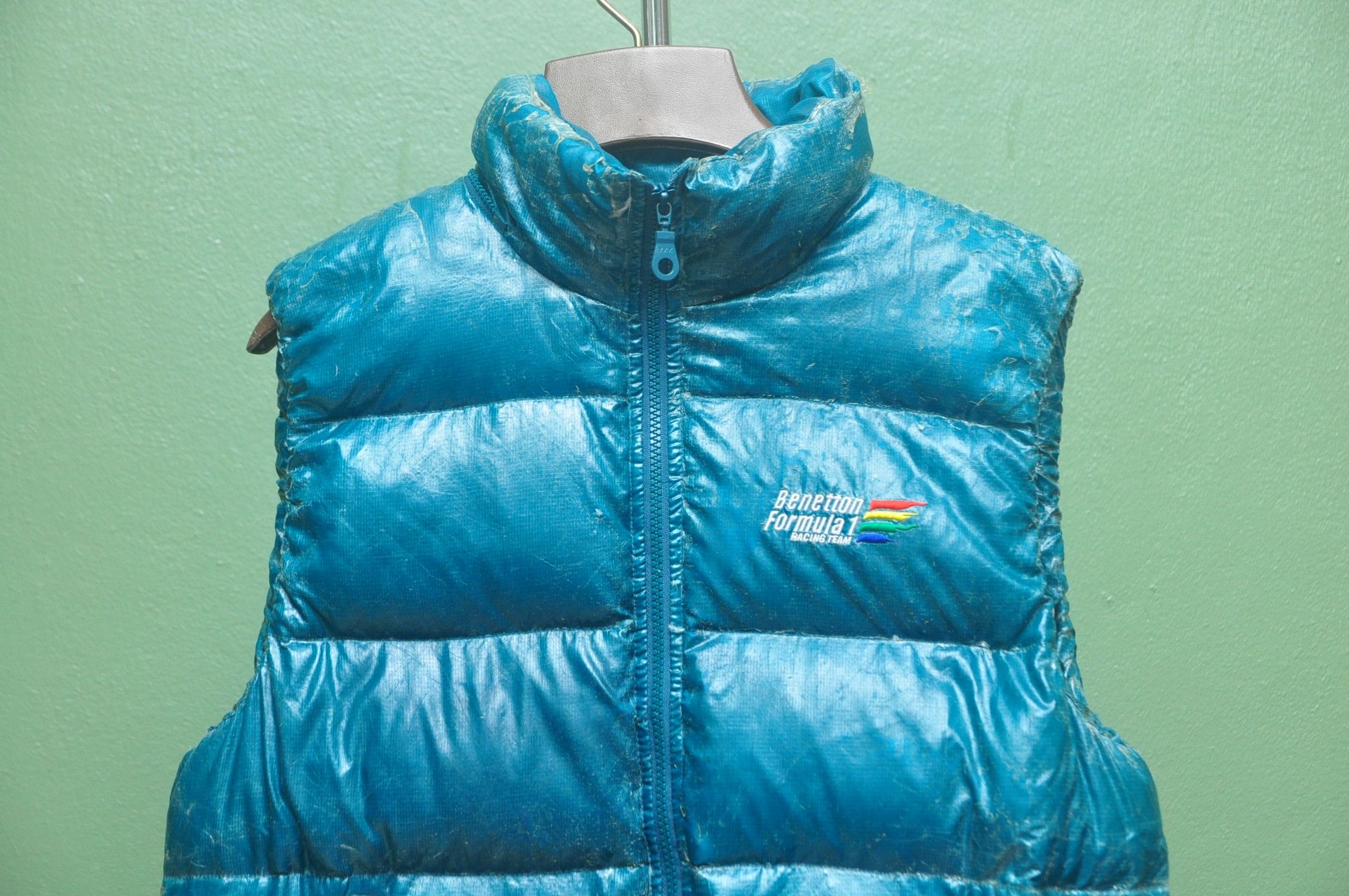 Benetton Benetton Formula 1 Bomber Sweater Jacket Travis Scott Style Size US L / EU 52-54 / 3 - 3 Thumbnail