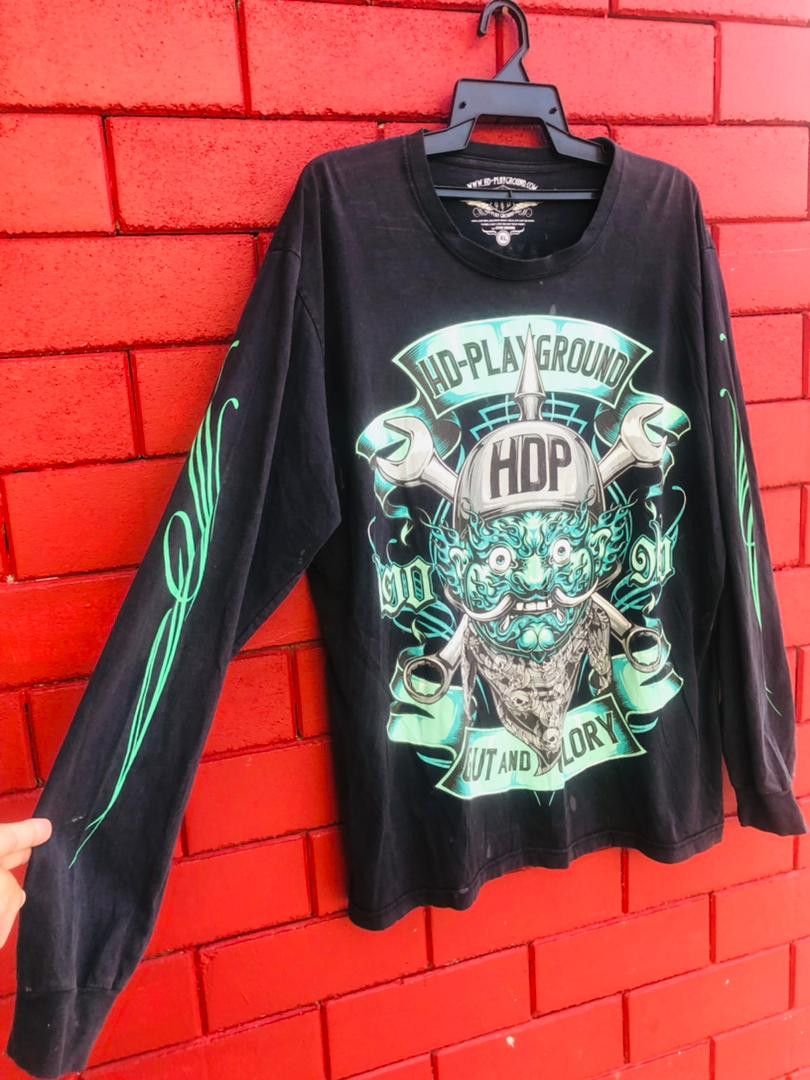 Japanese Brand Vintage Hd Playground Japanese Designer Fashion Style Size US XL / EU 56 / 4 - 3 Thumbnail