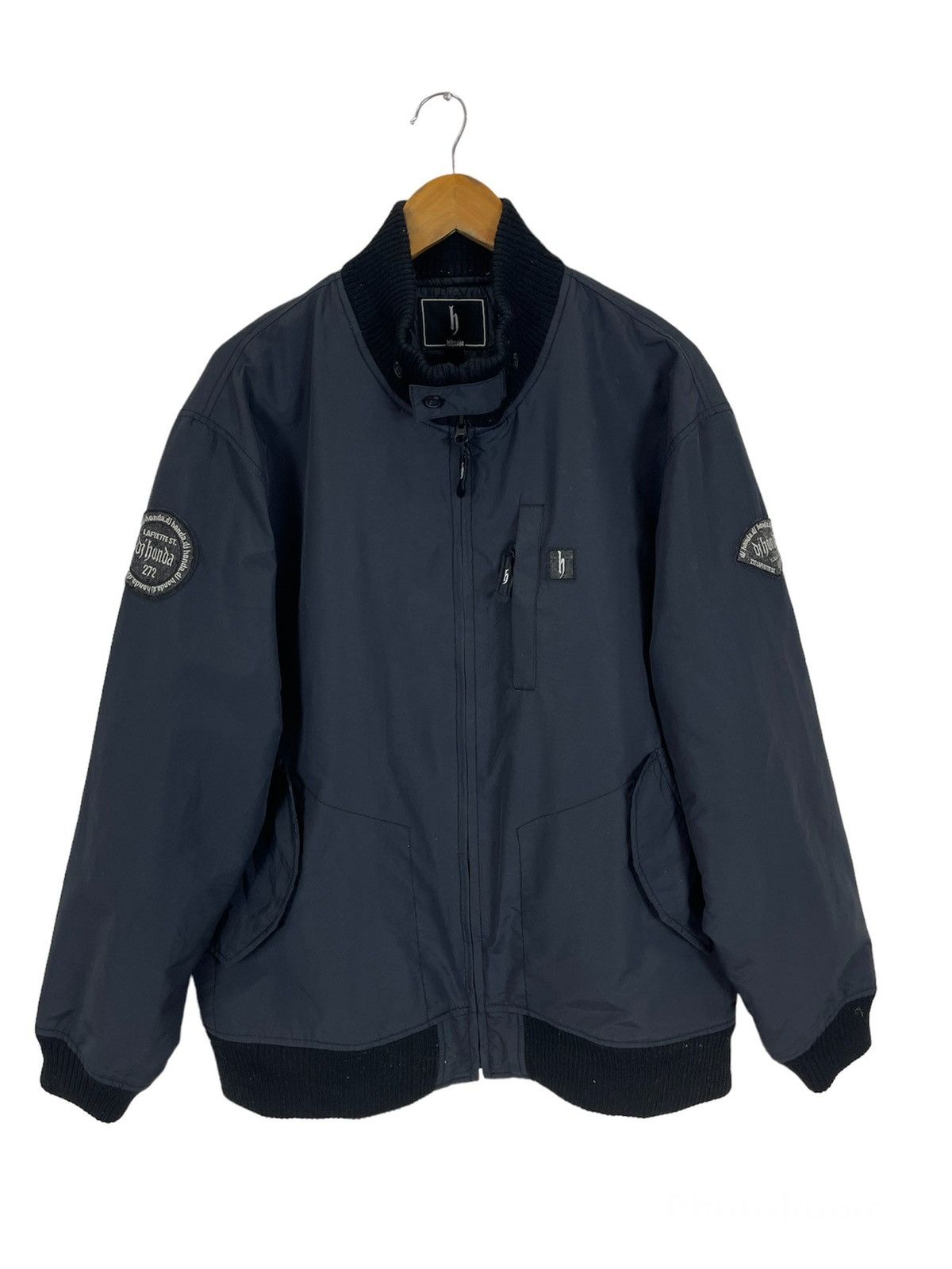 Japanese Brand 90’s dj honda 212 Lafayette St. Bomber Jacket Size US L / EU 52-54 / 3 - 1 Thumbnail