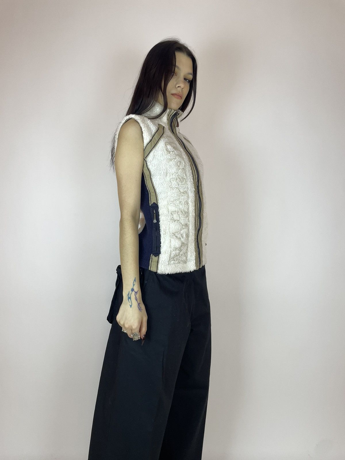 Napapijri Authentic Napapijri fleece vest with merino wool gorp core Size L / US 10 / IT 46 - 6 Thumbnail