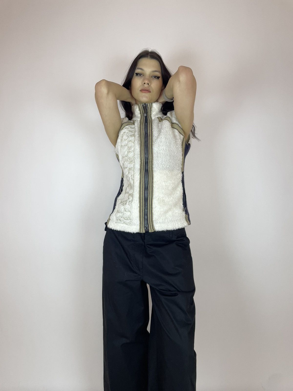 Napapijri Authentic Napapijri fleece vest with merino wool gorp core Size L / US 10 / IT 46 - 2 Thumbnail