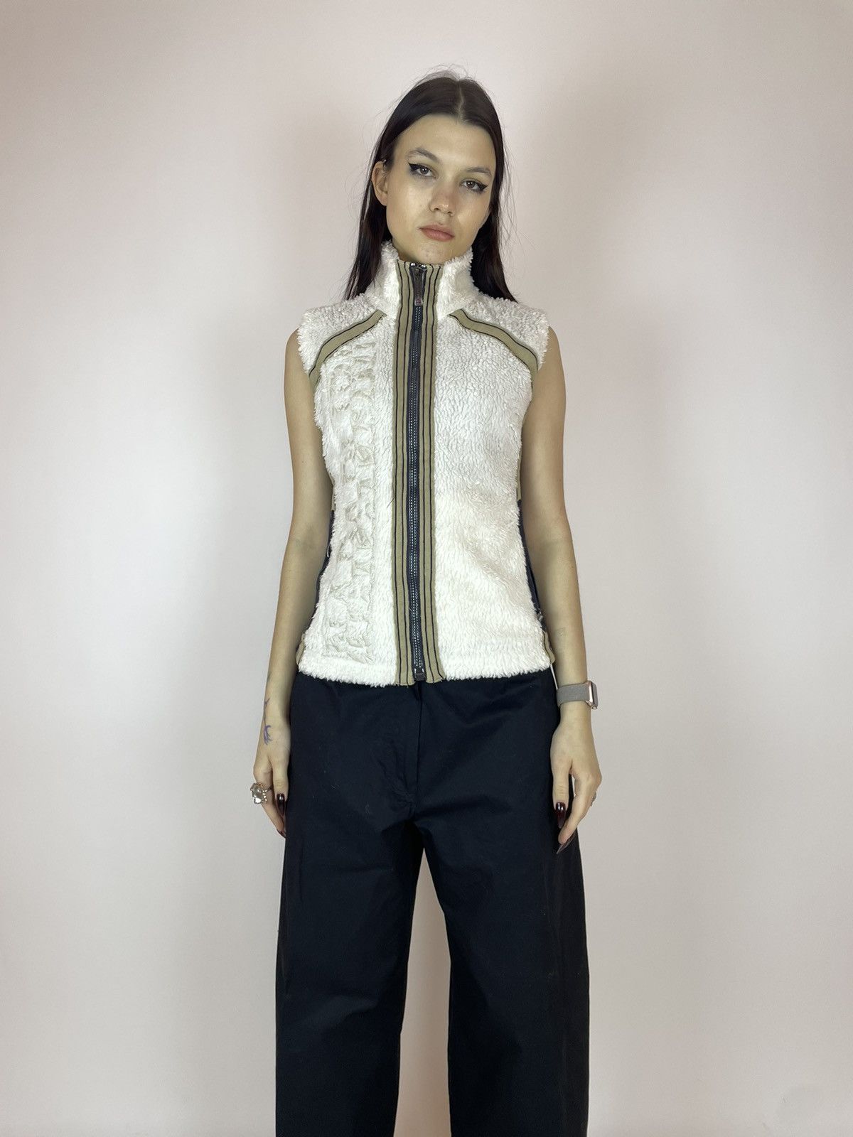 Napapijri Authentic Napapijri fleece vest with merino wool gorp core Size L / US 10 / IT 46 - 4 Thumbnail