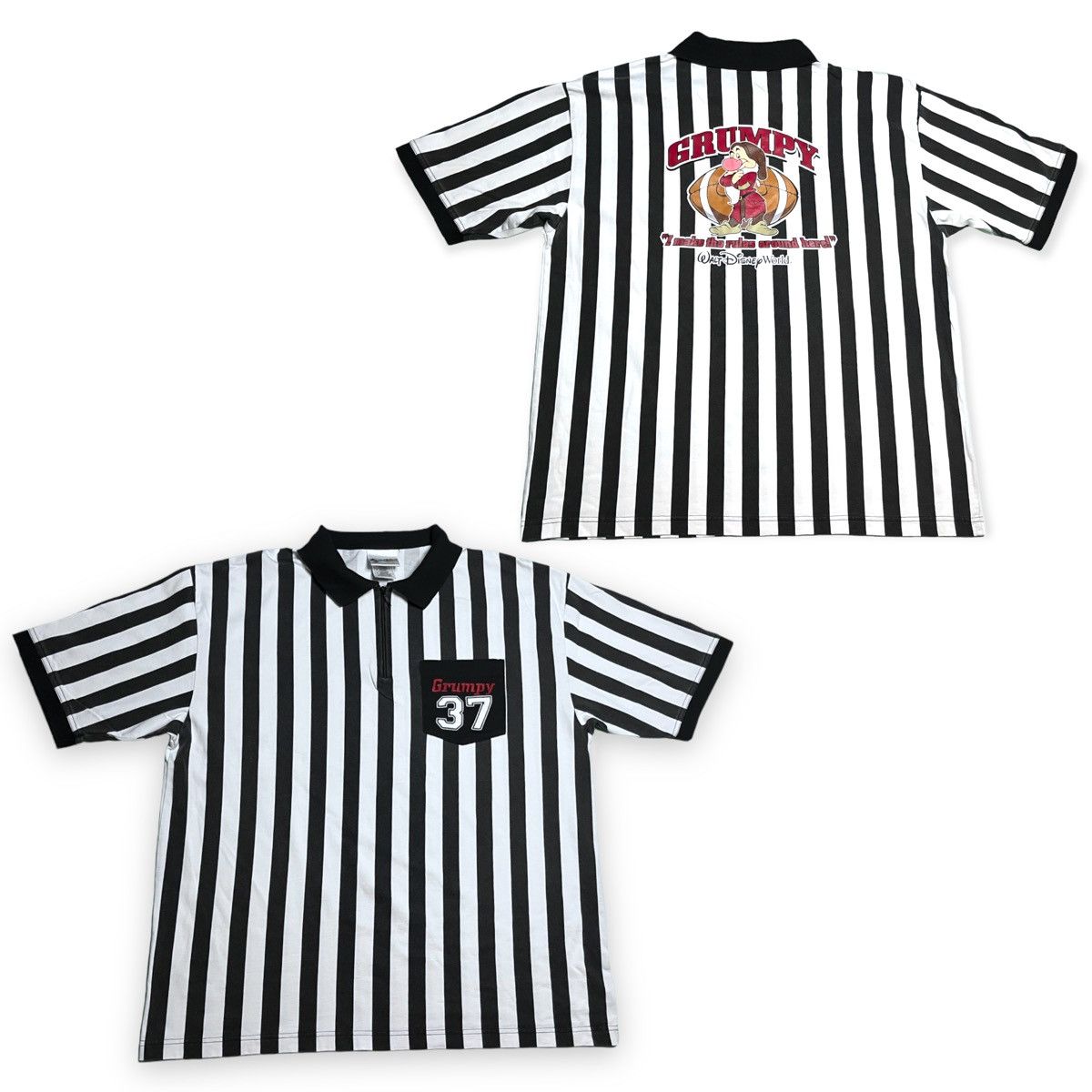 Archival Clothing × Disney × Vintage Vtg DISNEY Grumpy Referee Football ...