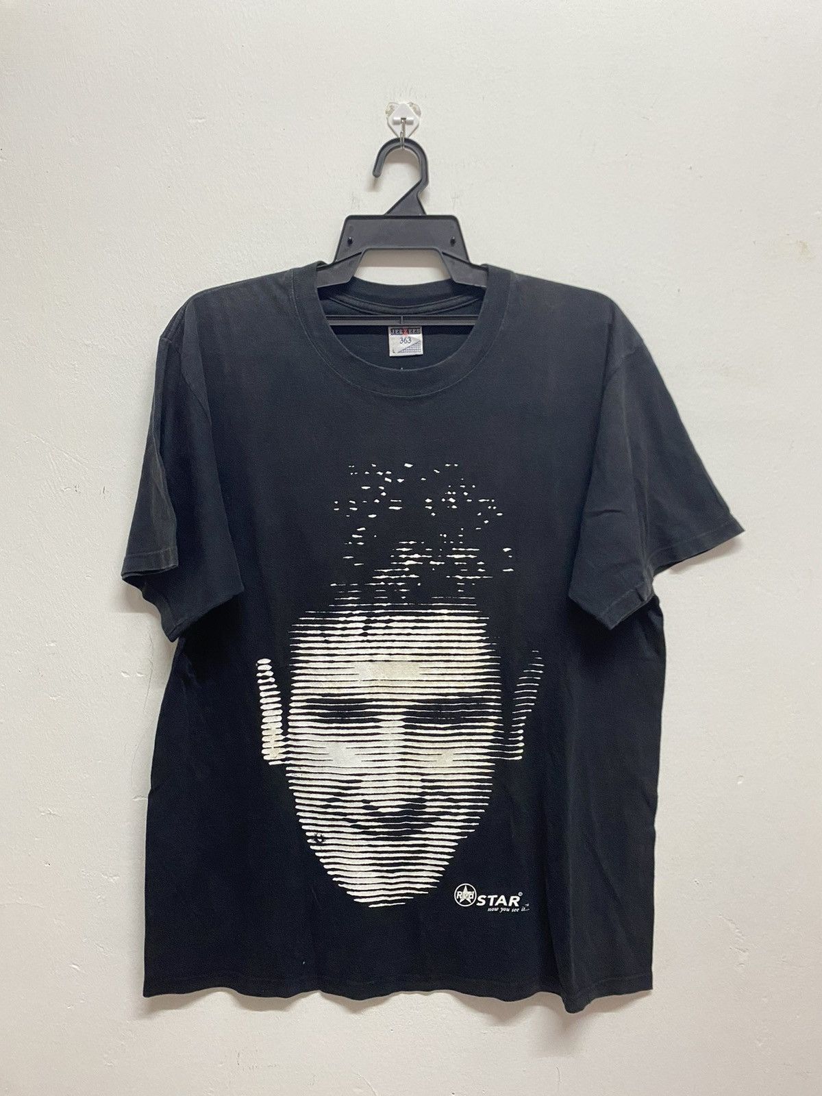 t-shirt slim fit pour femmes Eric Cantona des années 90 (tel que porté