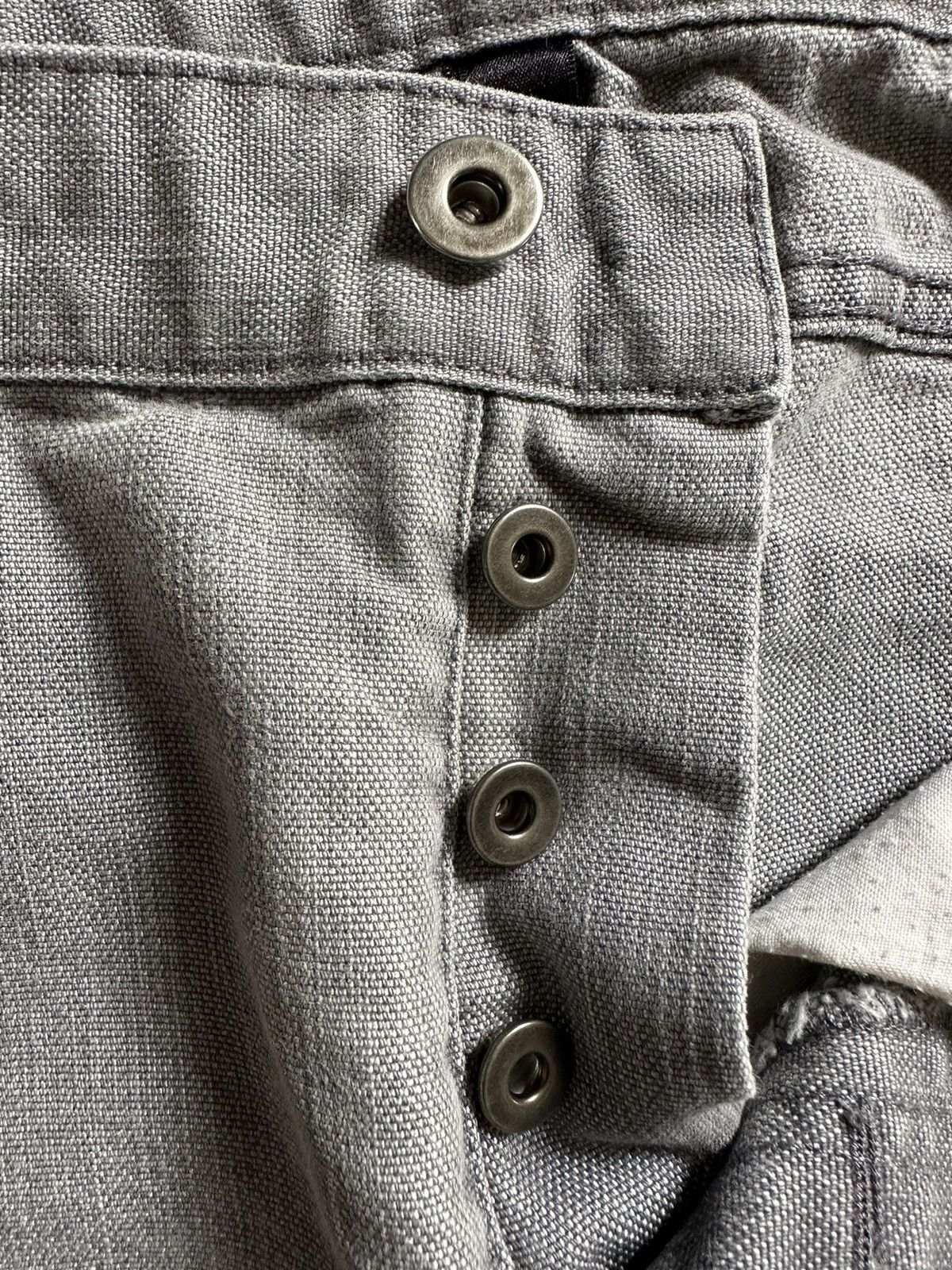 Balenciaga 2009 BALENCIAGA by Nicolas Ghesquiere gray denim jeans Size US 31 - 9 Thumbnail