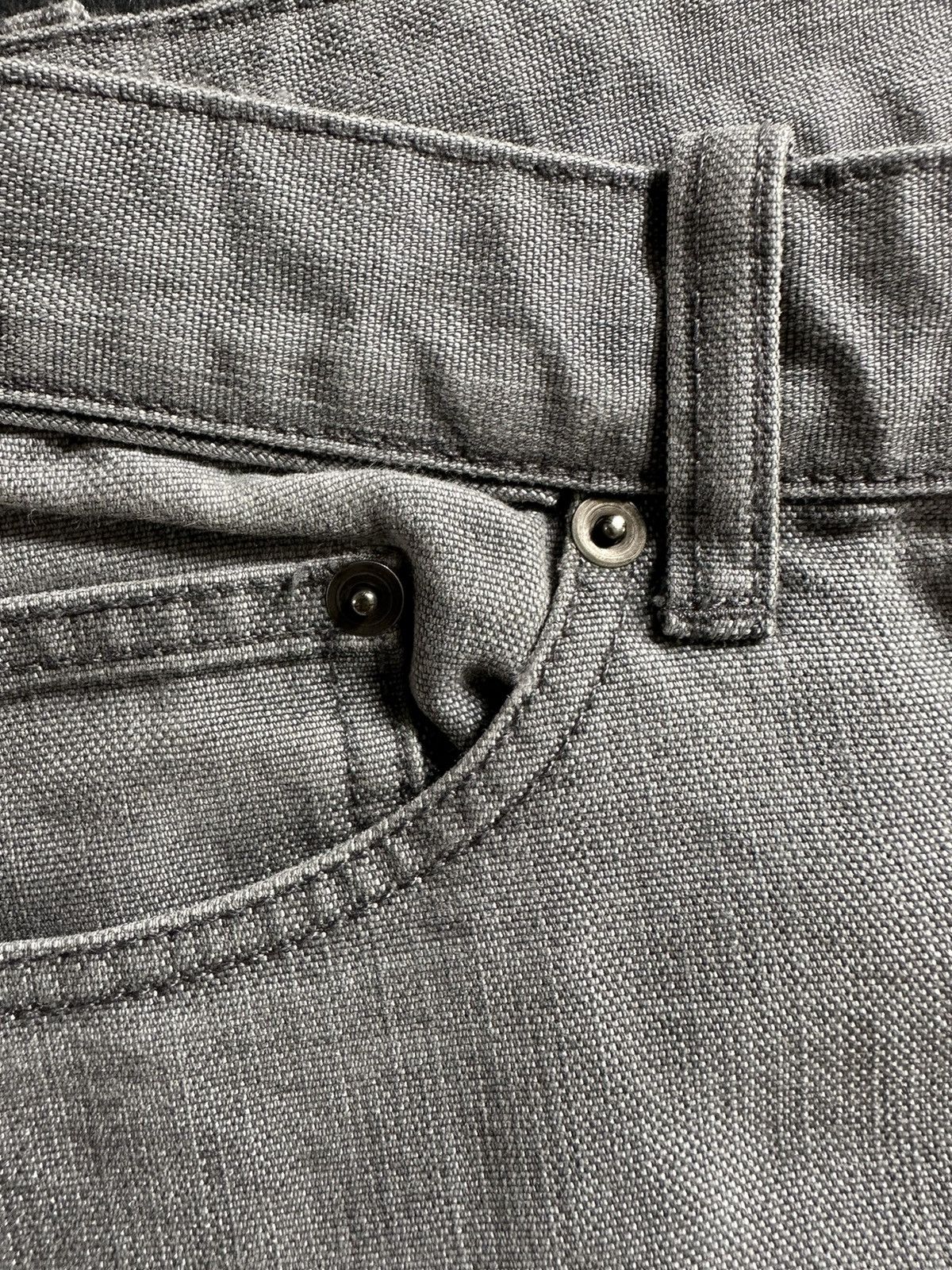 Balenciaga 2009 BALENCIAGA by Nicolas Ghesquiere gray denim jeans Size US 31 - 10 Thumbnail