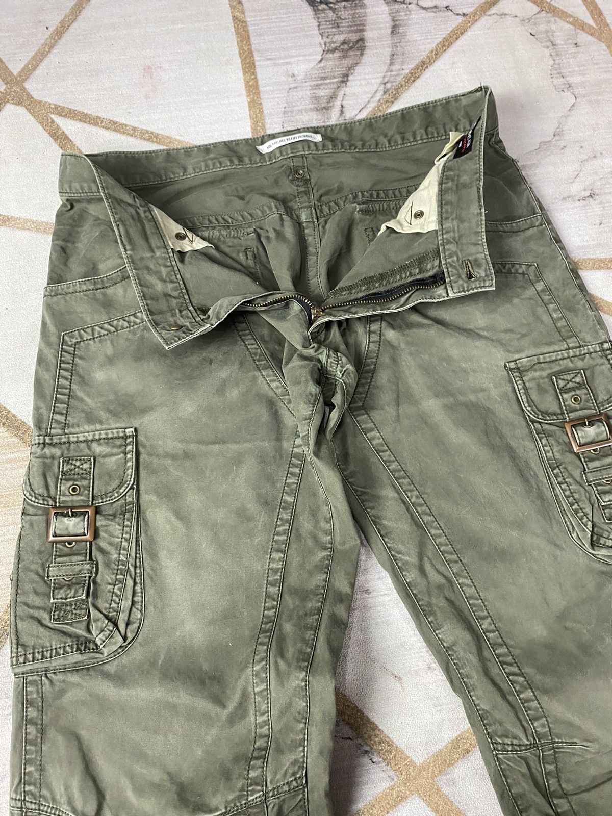 Michel Klein ❗️LADIES❗️Michel Klein HOMME Cargo Pant Style Bootcut Size US 33 - 16 Thumbnail