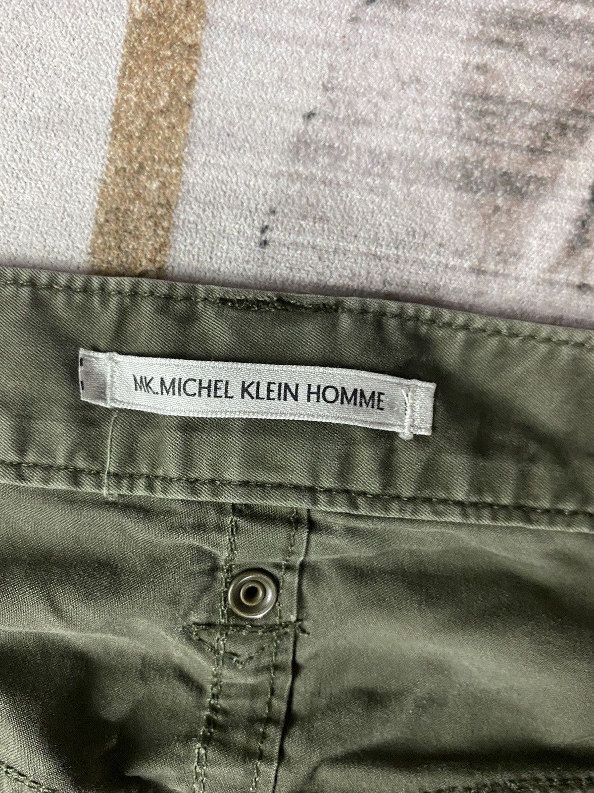 Michel Klein ❗️LADIES❗️Michel Klein HOMME Cargo Pant Style Bootcut Size US 33 - 21 Thumbnail