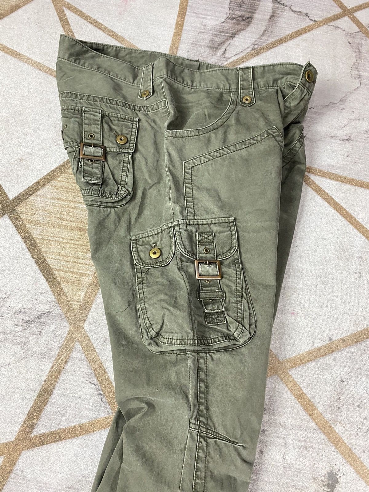 Michel Klein ❗️LADIES❗️Michel Klein HOMME Cargo Pant Style Bootcut Size US 33 - 20 Thumbnail