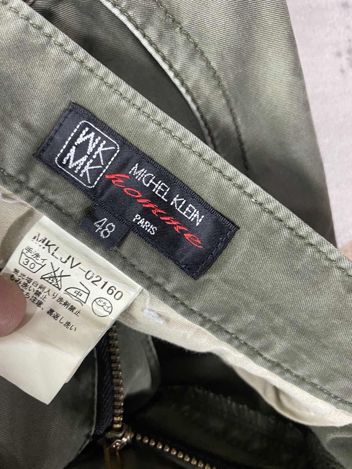 Michel Klein ❗️LADIES❗️Michel Klein HOMME Cargo Pant Style Bootcut Size US 33 - 22 Thumbnail
