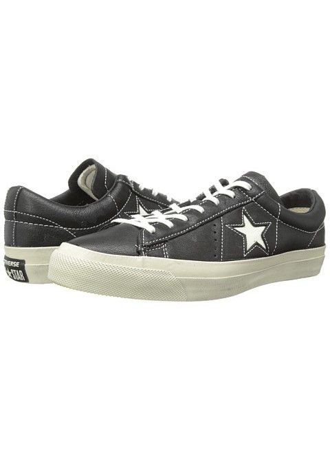 Converse John Varvatos John Varvatos x One Star Low Black Turtledove Grailed