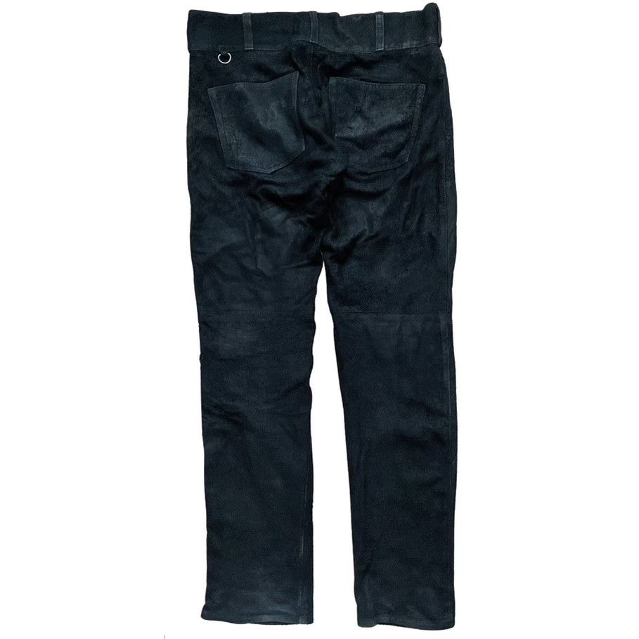Undercover Undercover Blistered D-Ring Lamb Leather Pants 2004 A/W Size US 34 / EU 50 - 2 Thumbnail