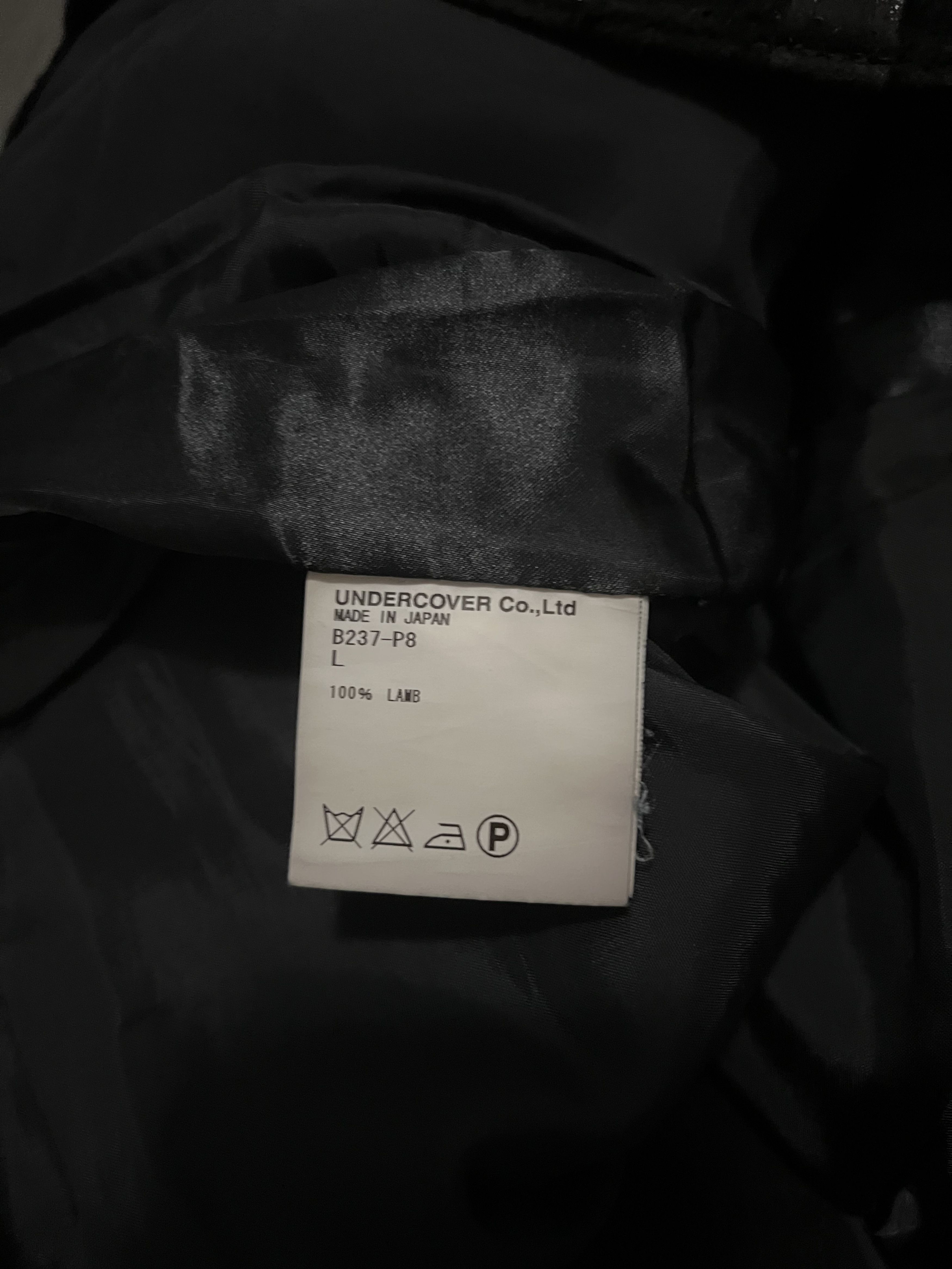 Undercover Undercover Blistered D-Ring Lamb Leather Pants 2004 A/W Size US 34 / EU 50 - 4 Thumbnail