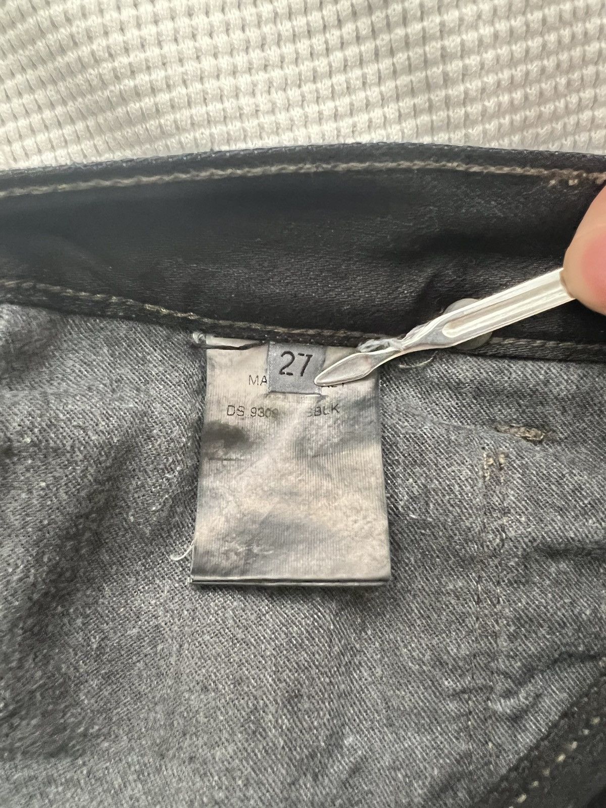 Rick Owens Rick Owens Banana Cut Denim 2009 Spring/Summer “Strutter” Size US 28 / EU 44 - 5 Thumbnail