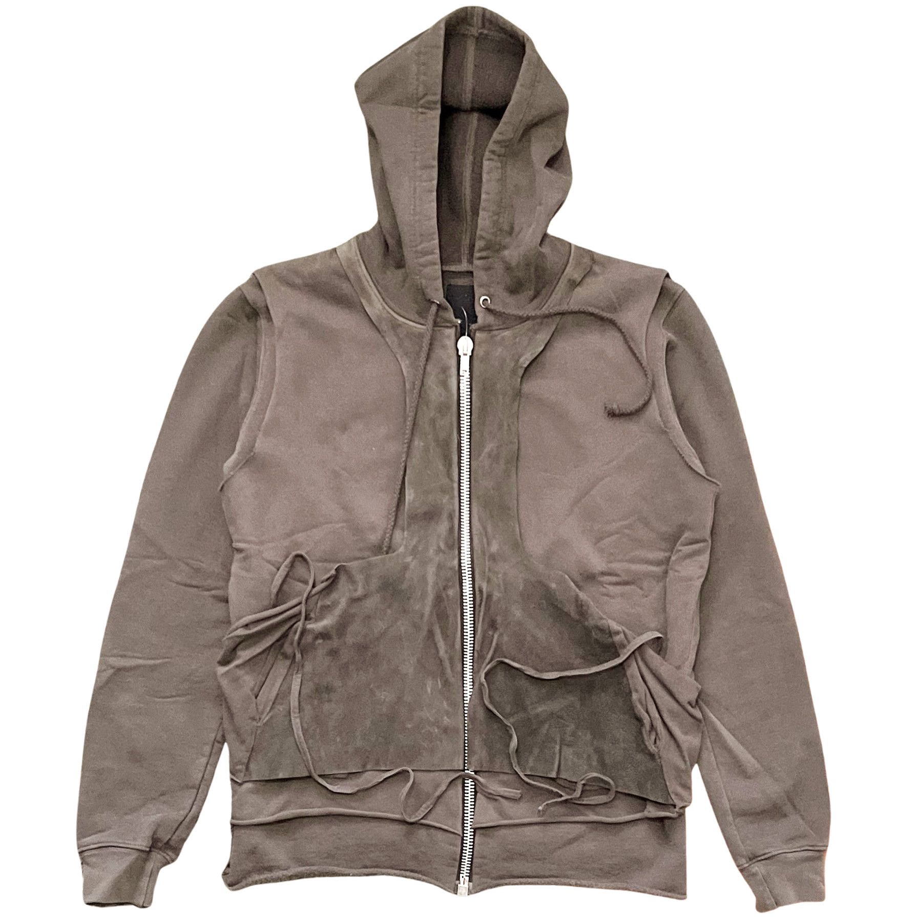 入荷now 口コミ Multi-Layered Slab Owens Rick Owens Rick Hoodie Fall 2001 トップス