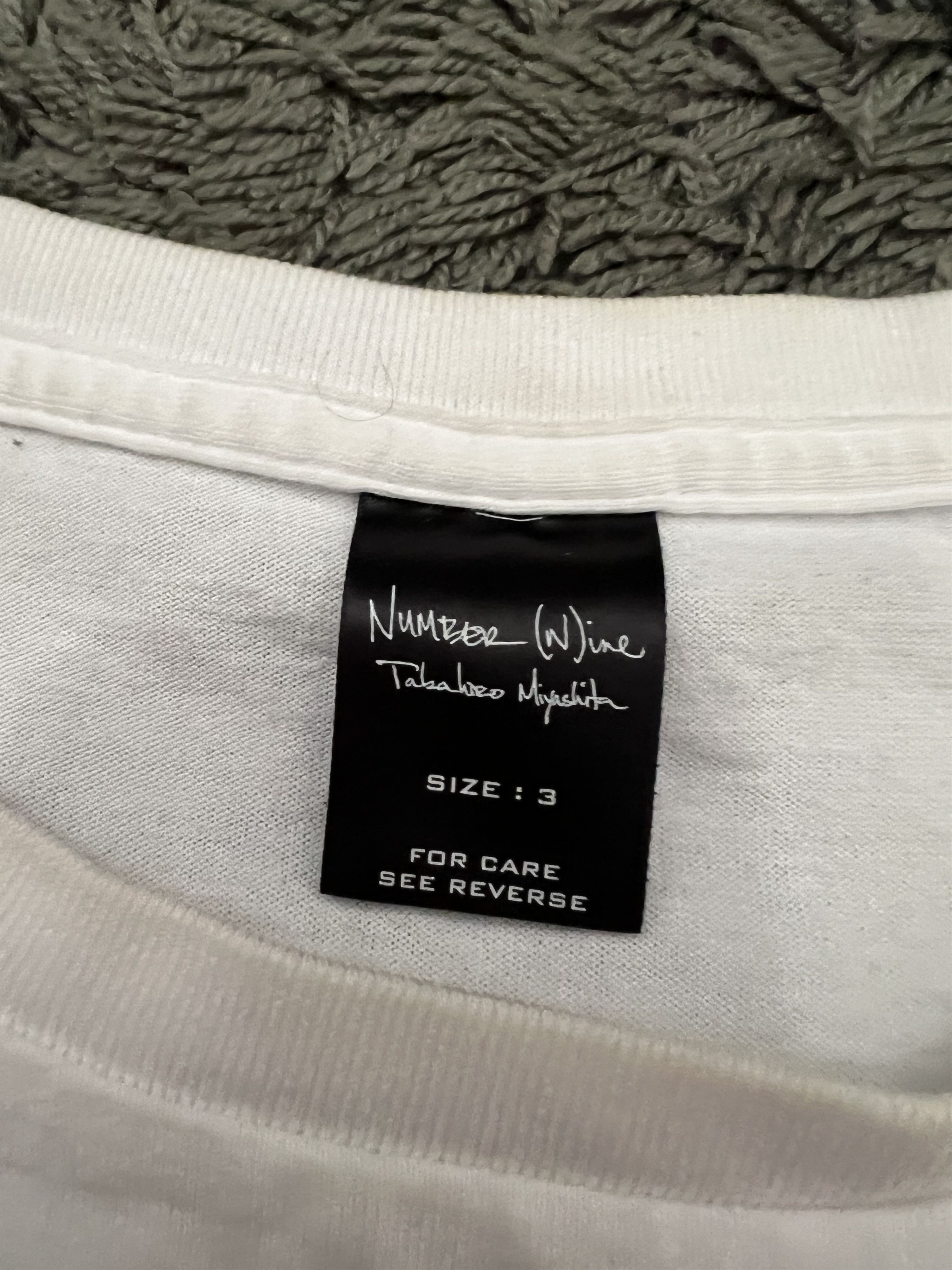 Number (N)ine Number (N)ine I Will Always Love You Pain T-Shirt 2003 S/S Size US L / EU 52-54 / 3 - 2 Thumbnail