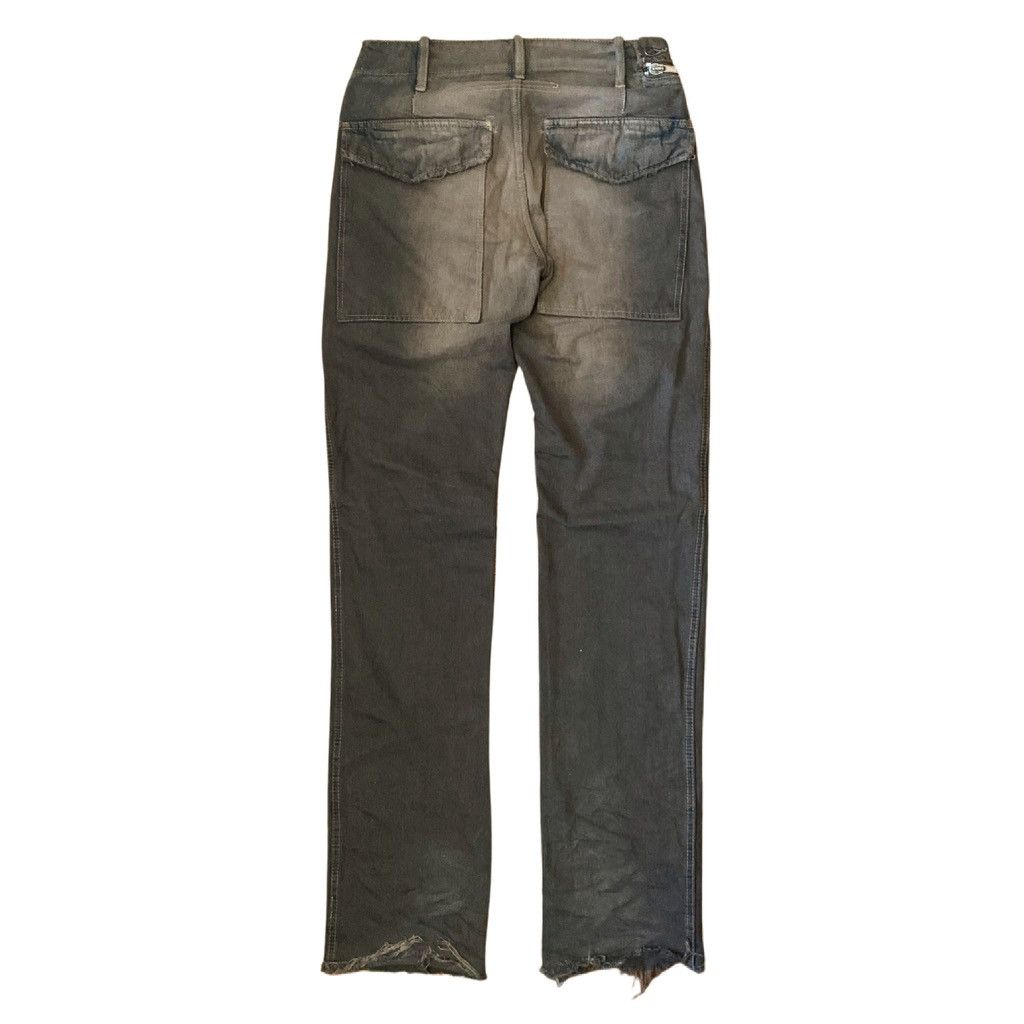 Rick Owens Rick Owens DRKSHDW Double Layer Aircut Zipper Denim 06 FW Size US 29 - 3 Thumbnail