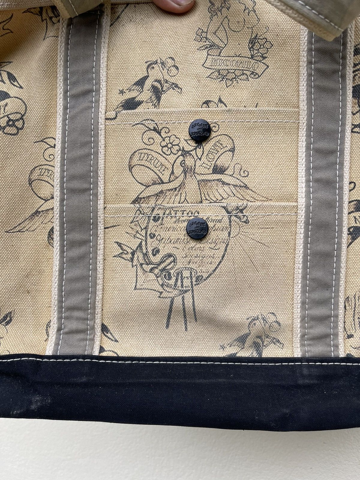Japanese Brand × Seditionaries × Vintage Vintage Steam & Thread Japan Heavy Duty boat canvas tote Size ONE SIZE - 7 Thumbnail