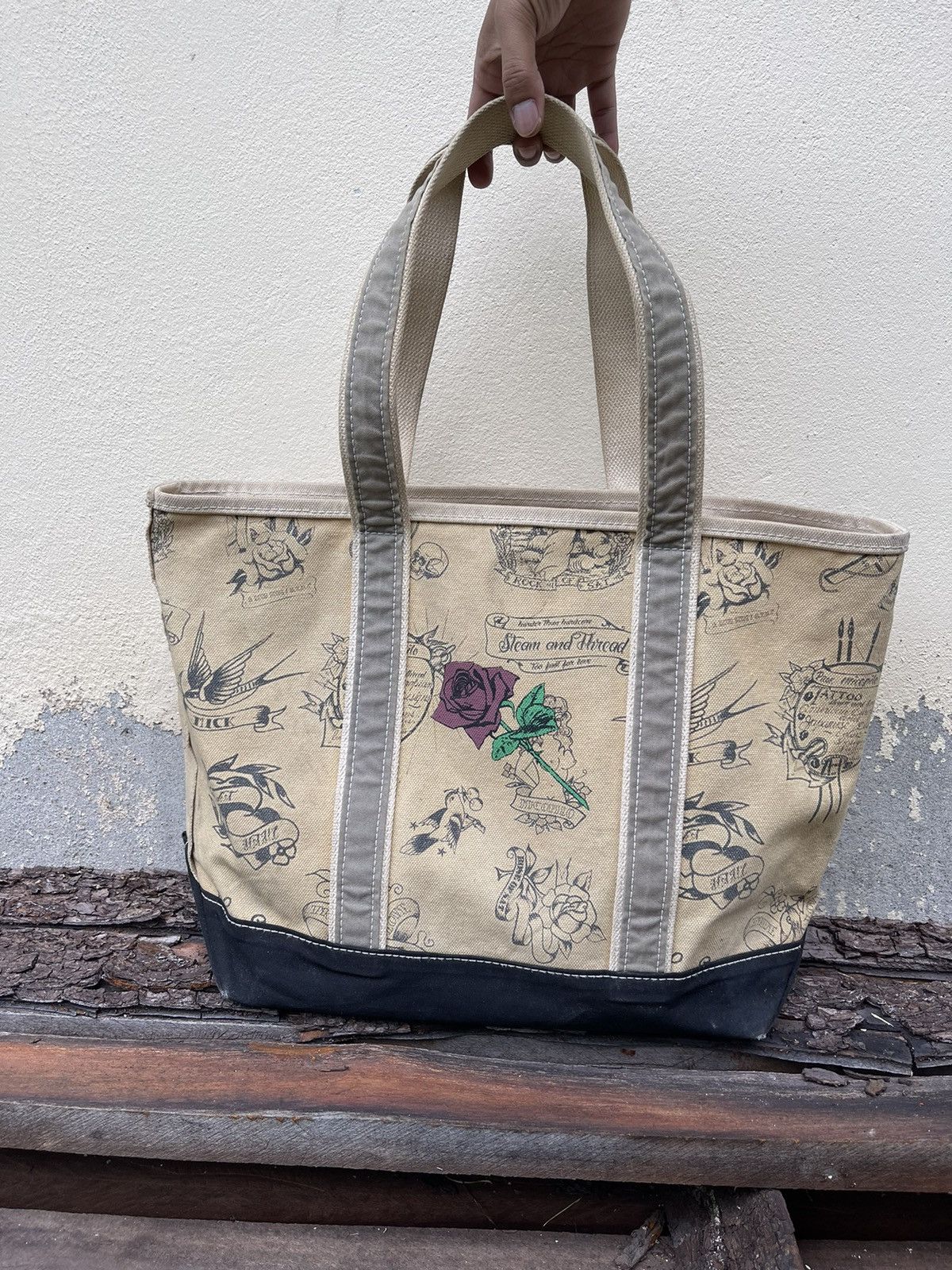 Japanese Brand × Seditionaries × Vintage Vintage Steam & Thread Japan Heavy Duty boat canvas tote Size ONE SIZE - 14 Thumbnail