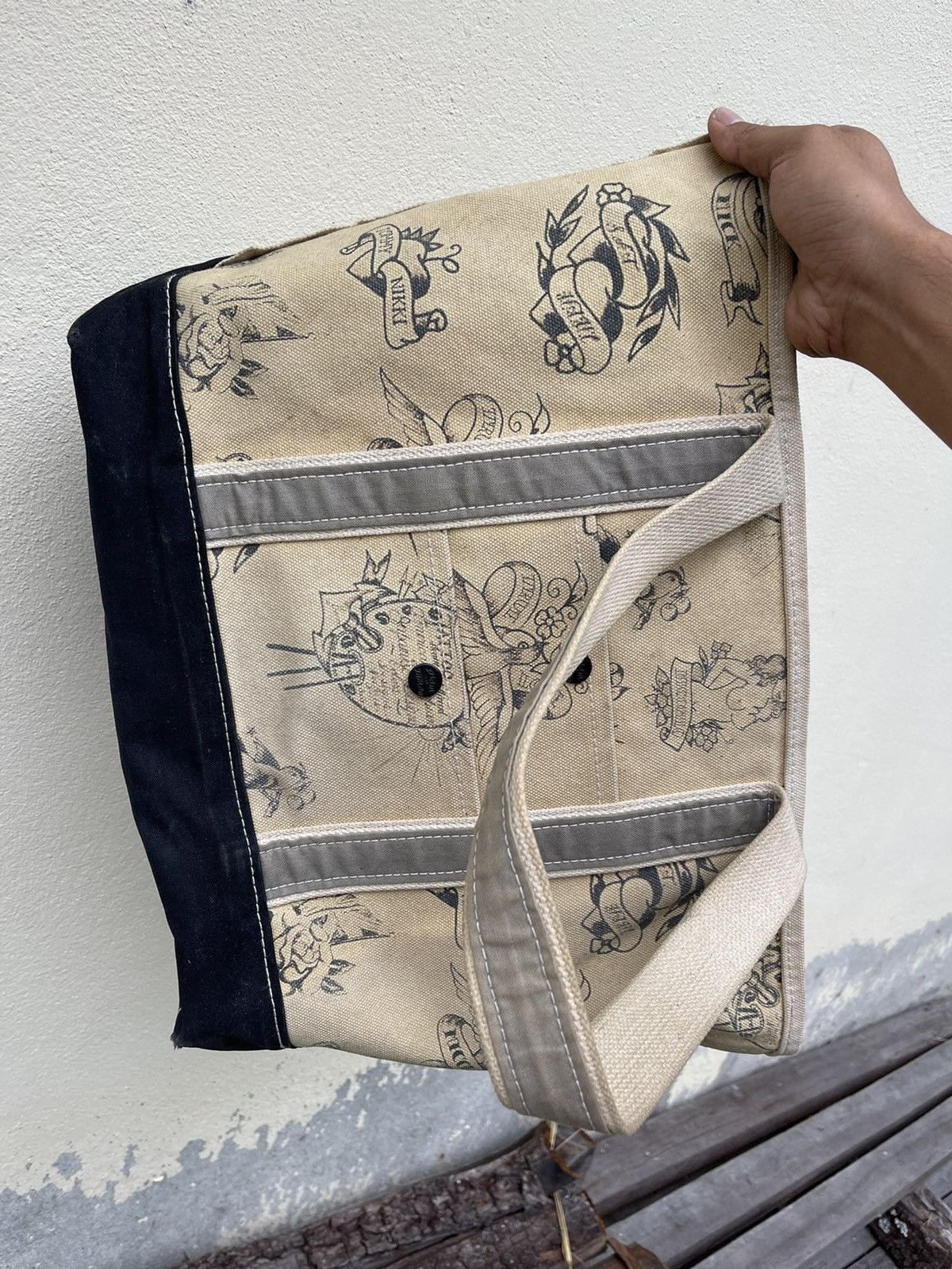 Japanese Brand × Seditionaries × Vintage Vintage Steam & Thread Japan Heavy Duty boat canvas tote Size ONE SIZE - 13 Thumbnail