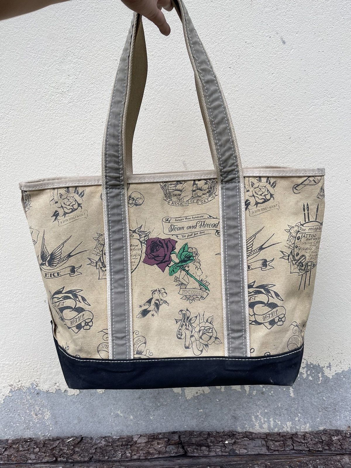 Japanese Brand × Seditionaries × Vintage Vintage Steam & Thread Japan Heavy Duty boat canvas tote Size ONE SIZE - 4 Thumbnail