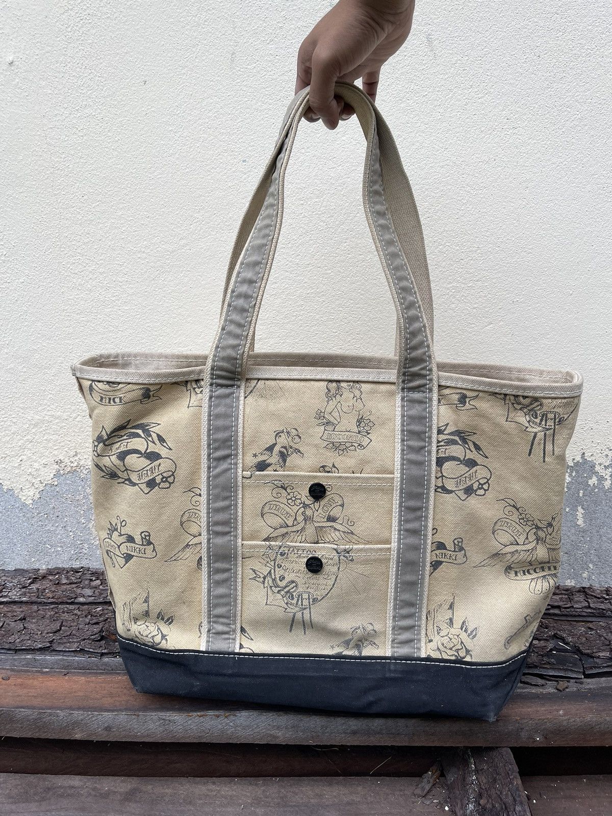 Japanese Brand × Seditionaries × Vintage Vintage Steam & Thread Japan Heavy Duty boat canvas tote Size ONE SIZE - 2 Thumbnail