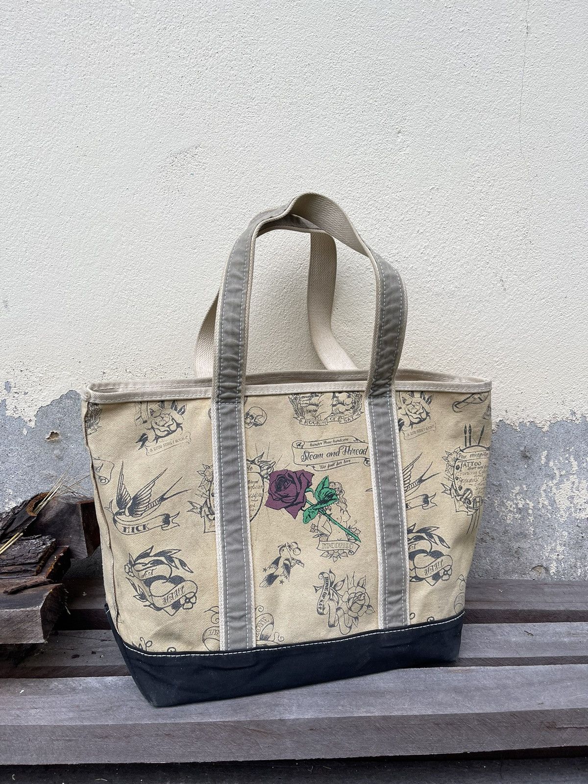 Japanese Brand × Seditionaries × Vintage Vintage Steam & Thread Japan Heavy Duty boat canvas tote Size ONE SIZE - 1 Thumbnail