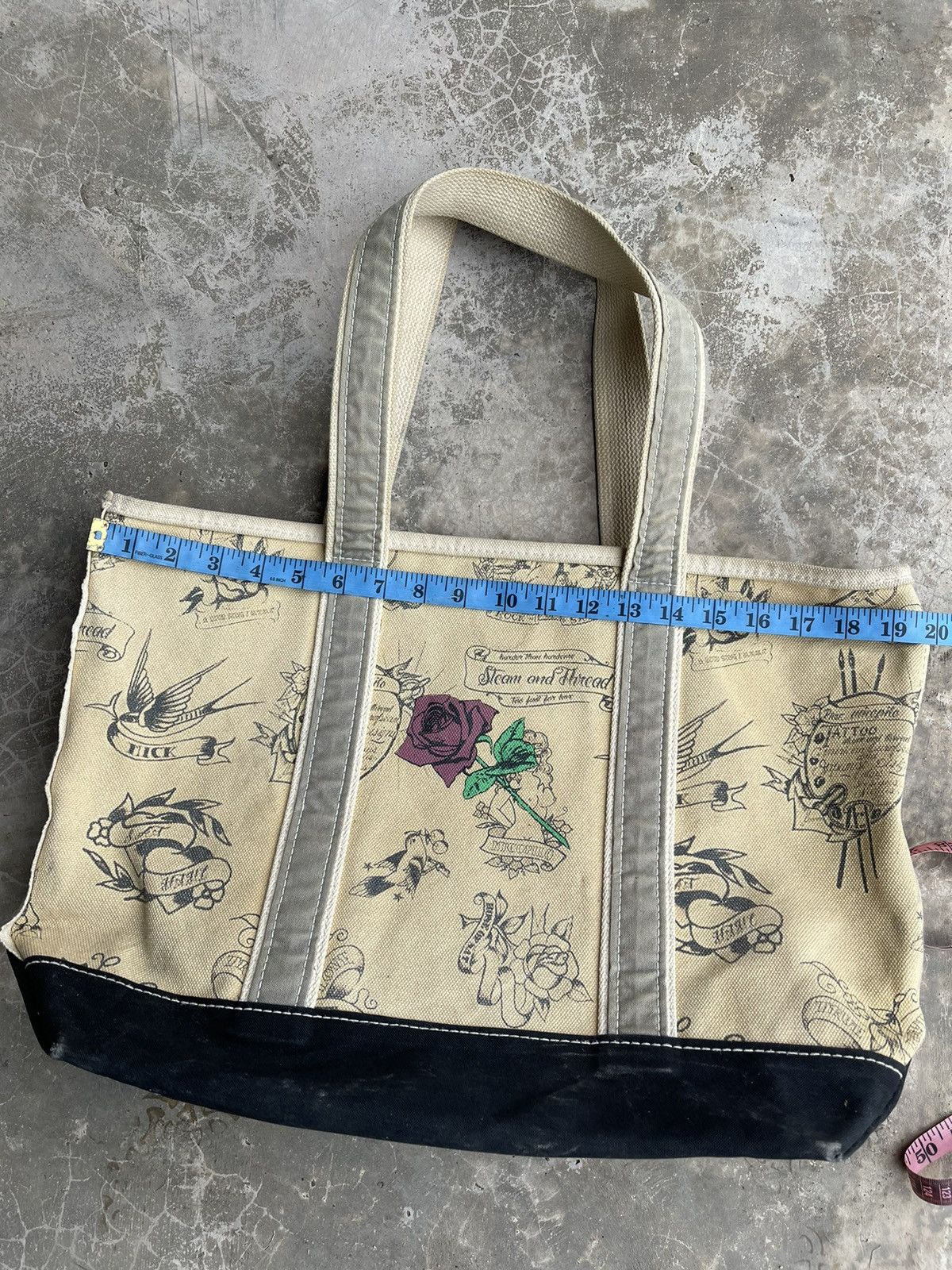 Japanese Brand × Seditionaries × Vintage Vintage Steam & Thread Japan Heavy Duty boat canvas tote Size ONE SIZE - 19 Thumbnail