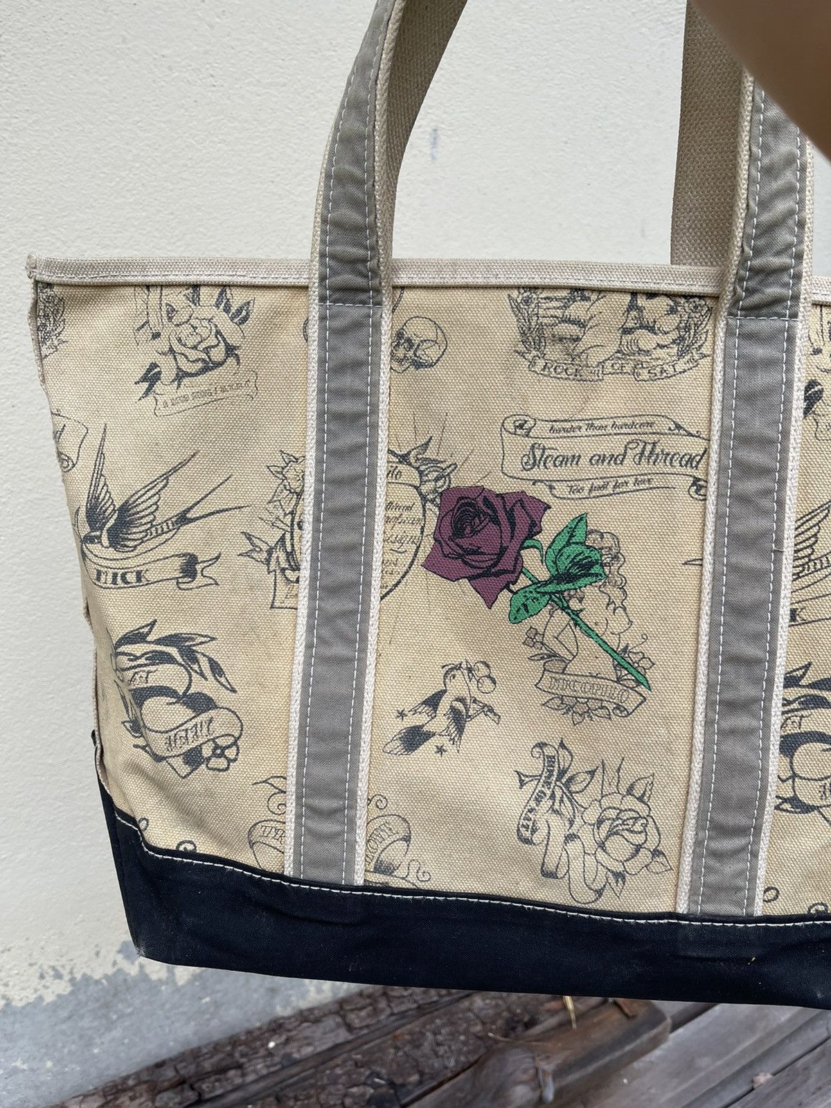 Japanese Brand × Seditionaries × Vintage Vintage Steam & Thread Japan Heavy Duty boat canvas tote Size ONE SIZE - 16 Thumbnail