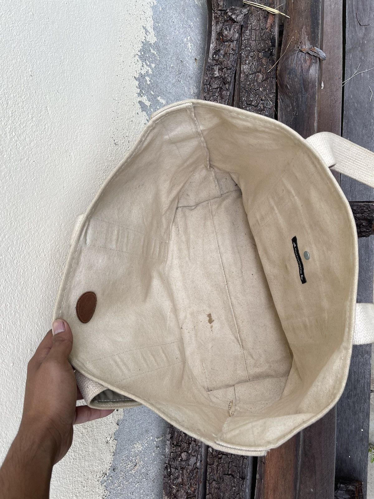 Japanese Brand × Seditionaries × Vintage Vintage Steam & Thread Japan Heavy Duty boat canvas tote Size ONE SIZE - 8 Thumbnail