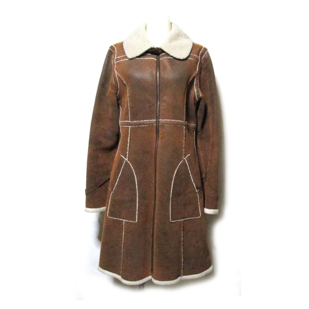 Jean Paul Gaultier Shearling Lined Mouton Jacket 1990s