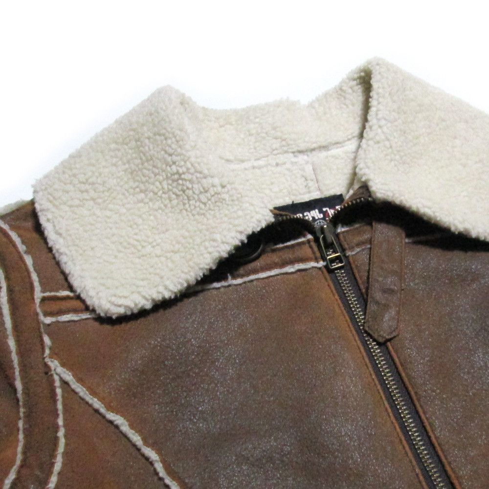 Jean Paul Gaultier Shearling Lined Mouton Jacket 1990s