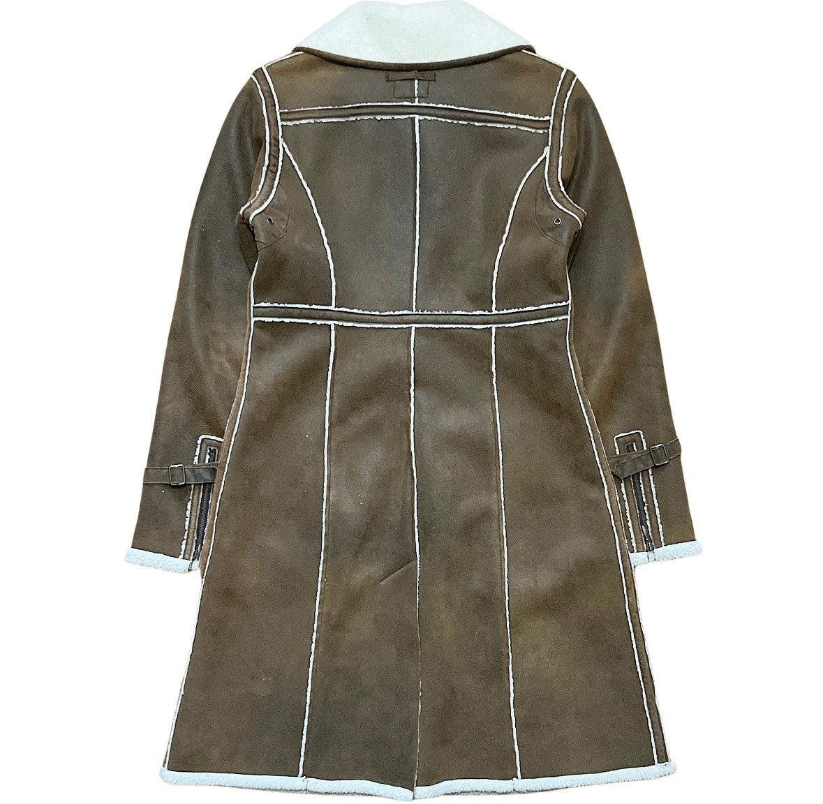 Jean Paul Gaultier Shearling Lined Mouton Jacket 1990s