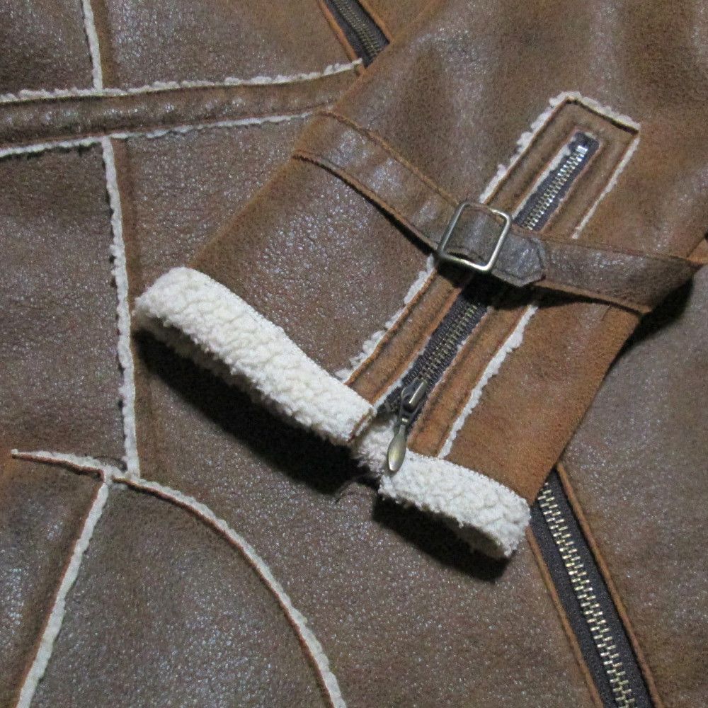 Jean Paul Gaultier Shearling Lined Mouton Jacket 1990s