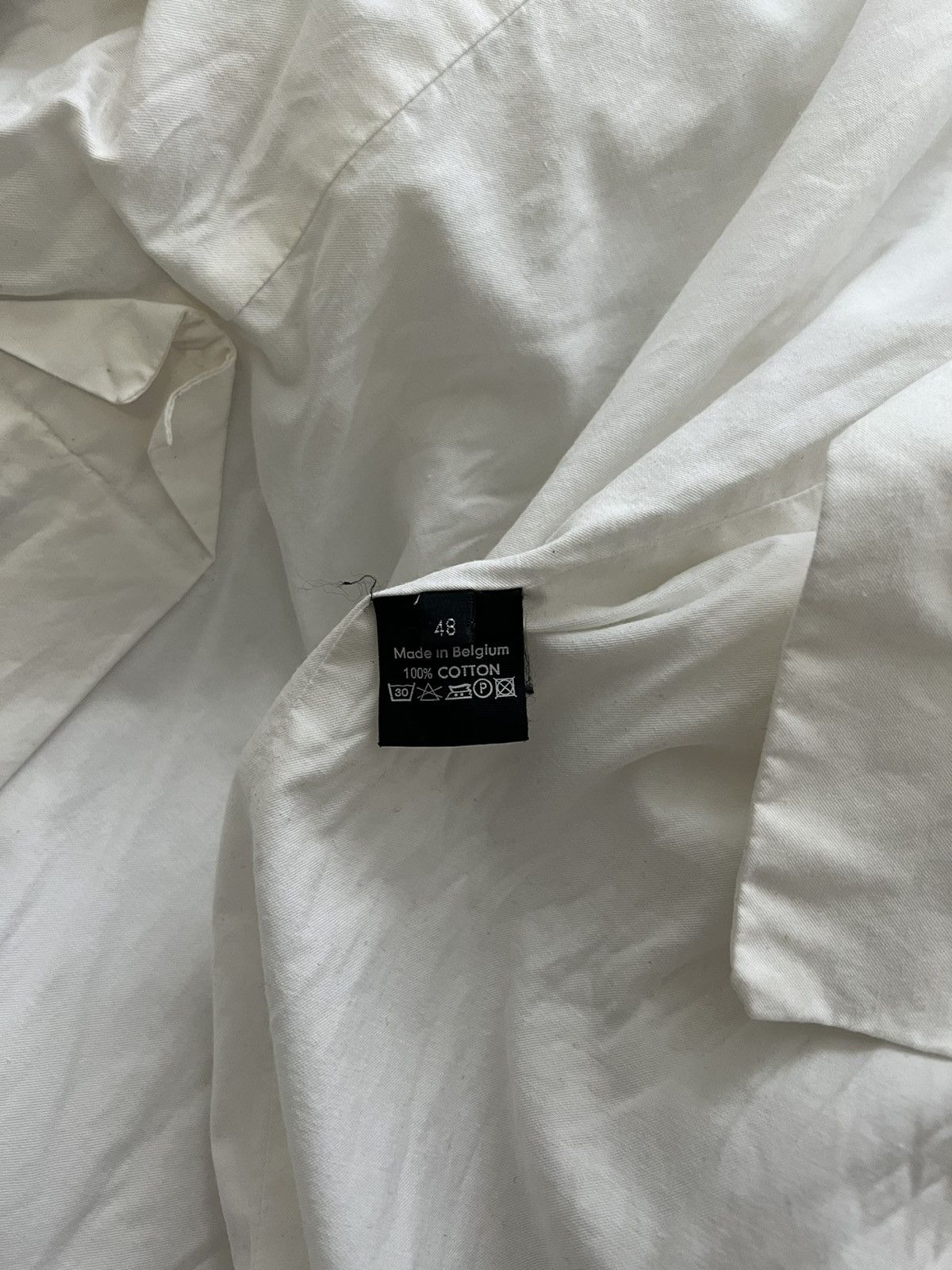 Raf Simons Raf Simons White Military Trench Coat 2002 Spring/Summer Size US M / EU 48-50 / 2 - 3 Thumbnail