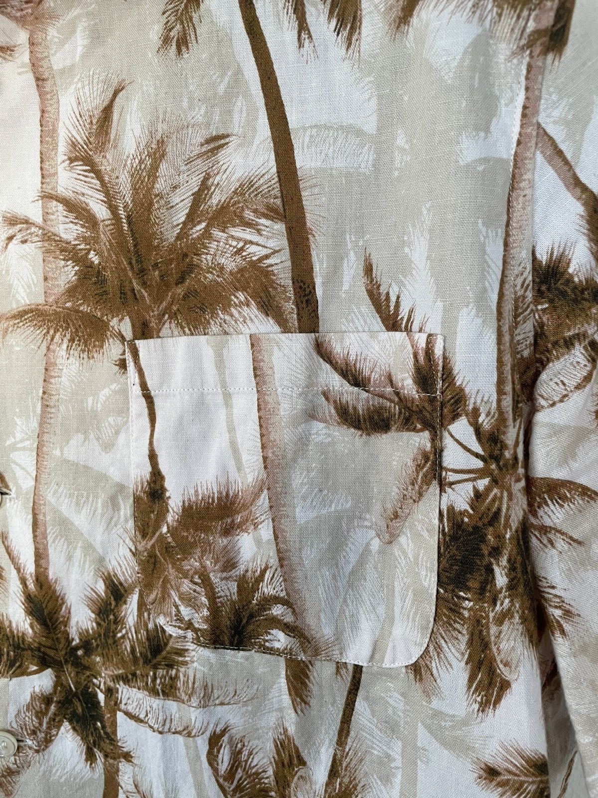 Hedi Slimane × Saint Laurent Paris Saint Laurent Shirt 16SS Hawaiian Shirt Size US S / EU 44-46 / 1 - 6 Thumbnail